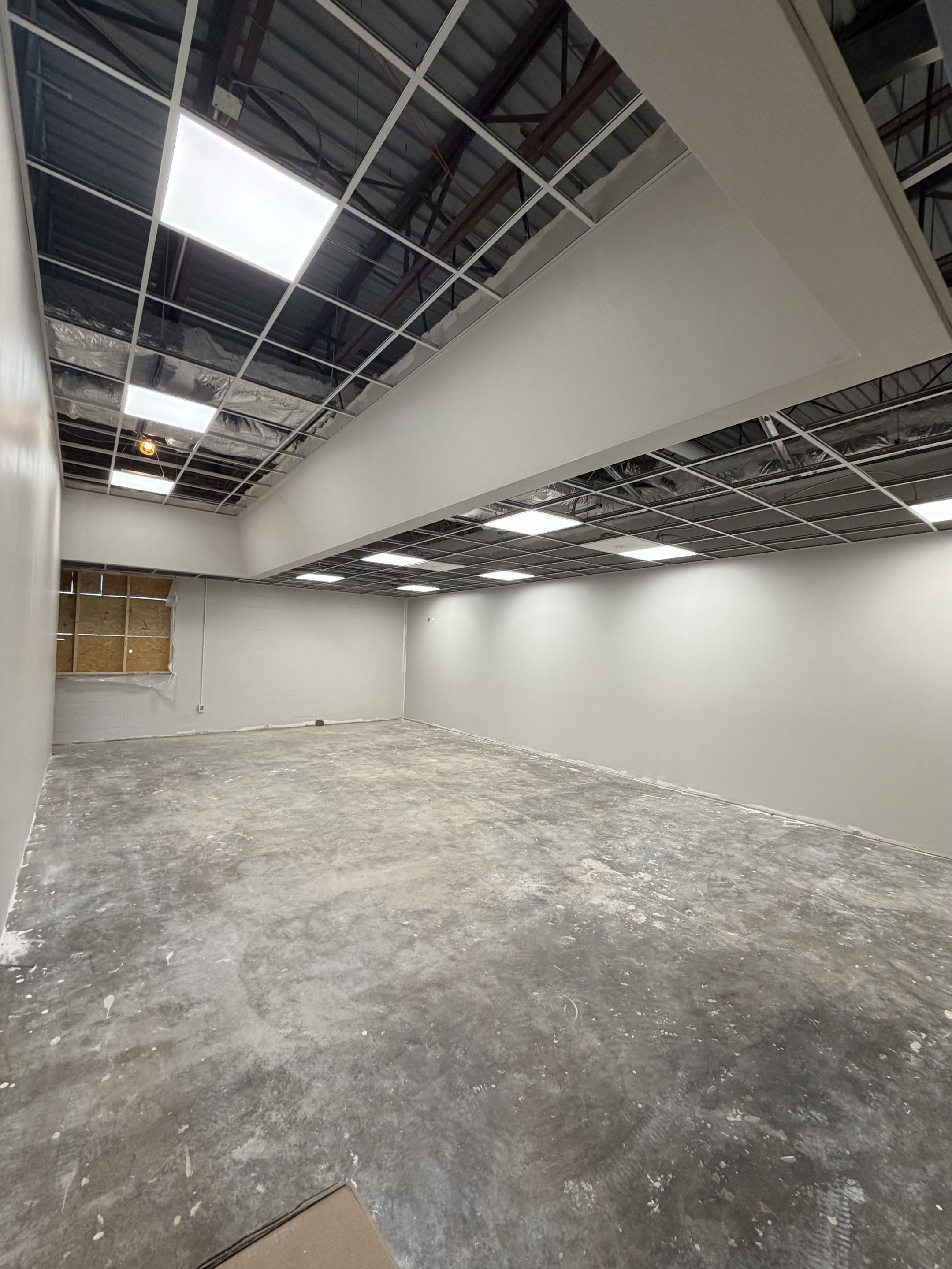 E-Wing Classrooms coming along at Grace Christian School