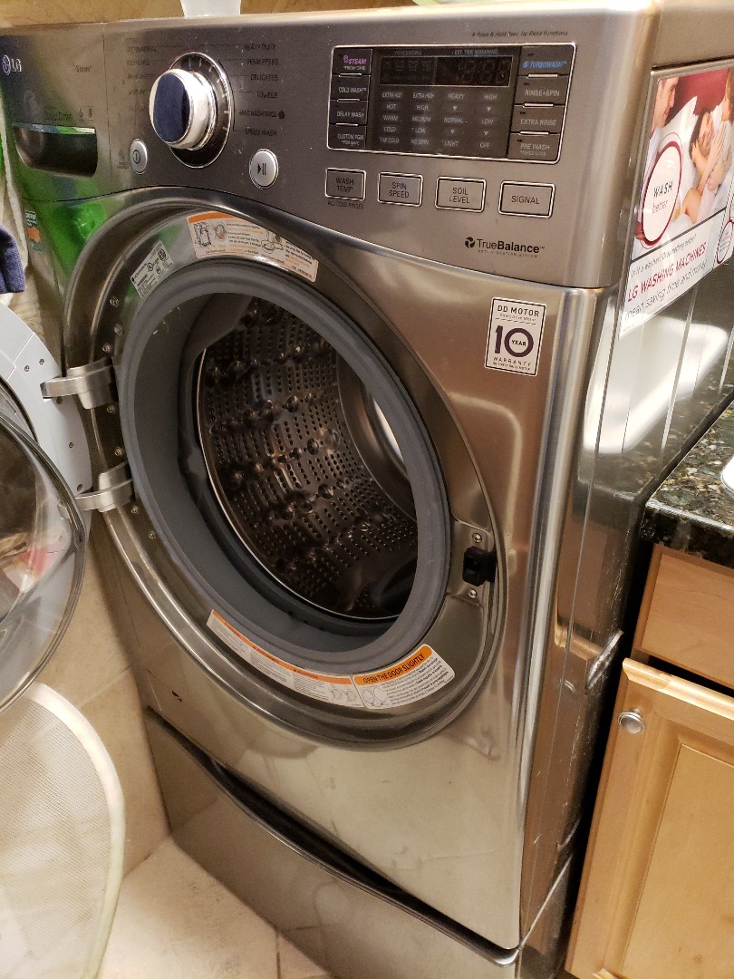 LG Washer  stopped in the middle of cycle.