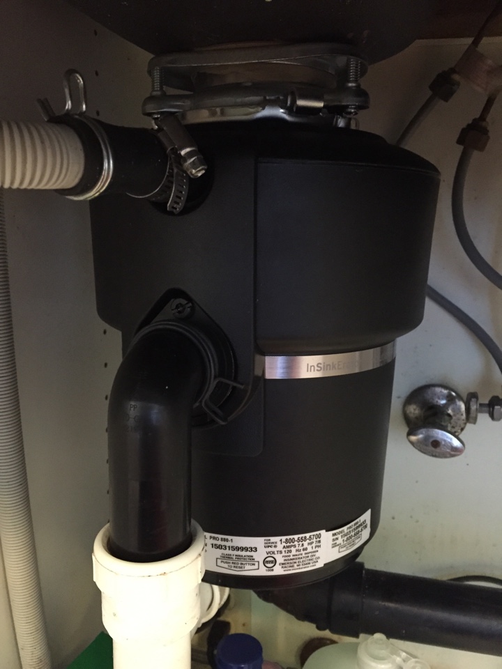 Replacing garbage disposal