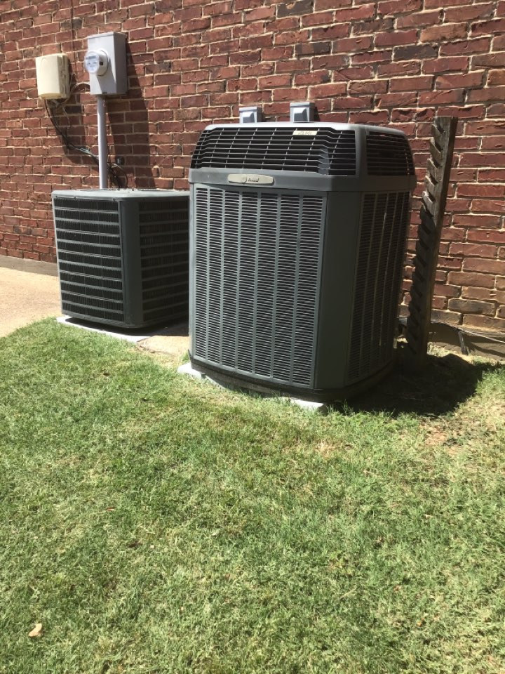 A/C repair for the Genner family, Coppell 