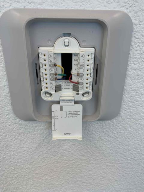 Customer stated that the system isn’t cooling, that they replaced the breaker at the main breaker box because the unit was tripping it.
And that thermostat was blank. 
Started diagnostic at the indoor unit.
