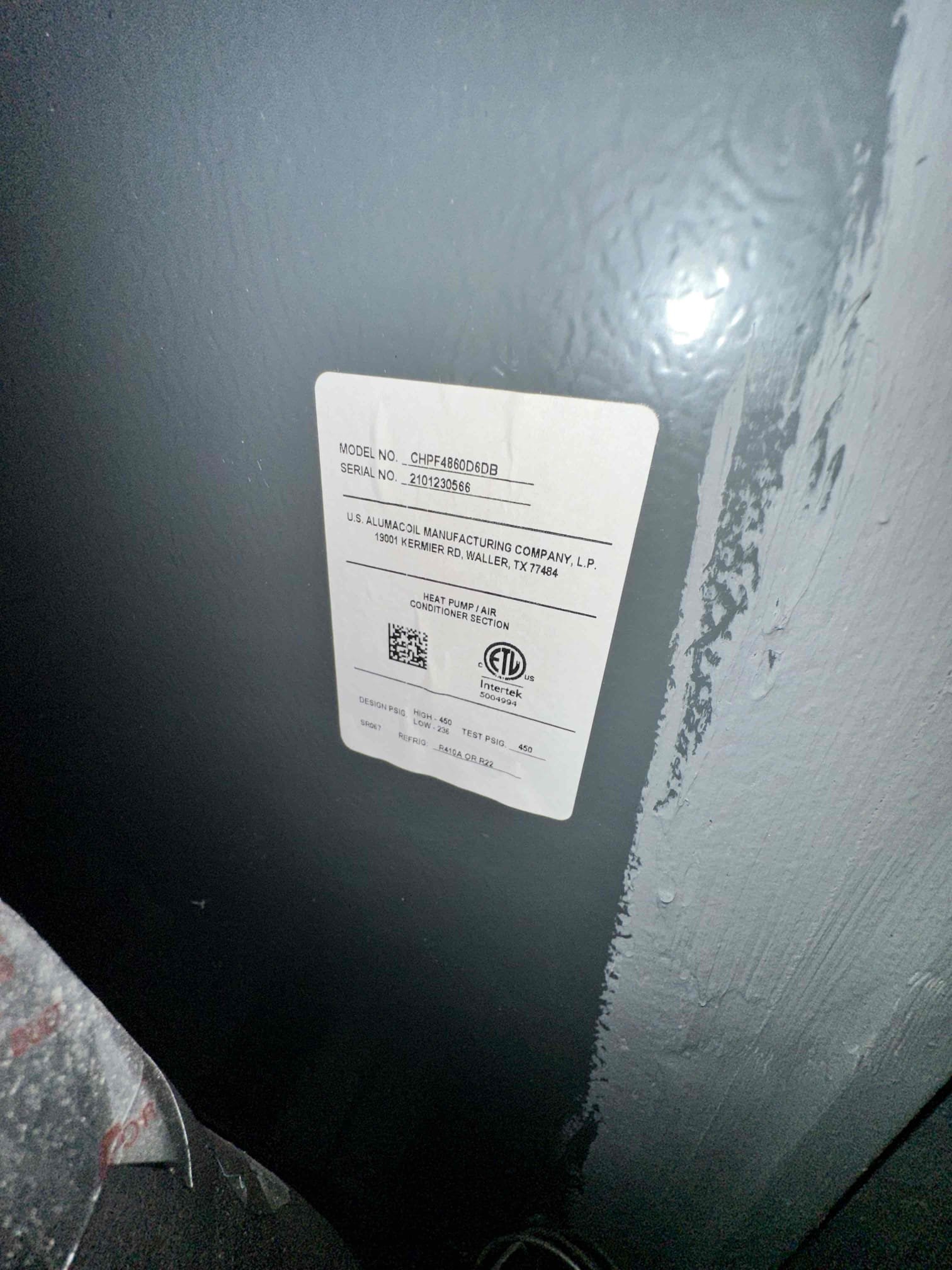 System is a 2021 gas system. 

Upon arrival, I found the compressor not coming on. I determined it was the capacitor. I presented options to address the issue. Customer elected to install a turbo200 and sign up for our service agreement. I evaluated the system once the capacitor was installed. The system is operational and cooling. 

5 year warranty on the turbo only 