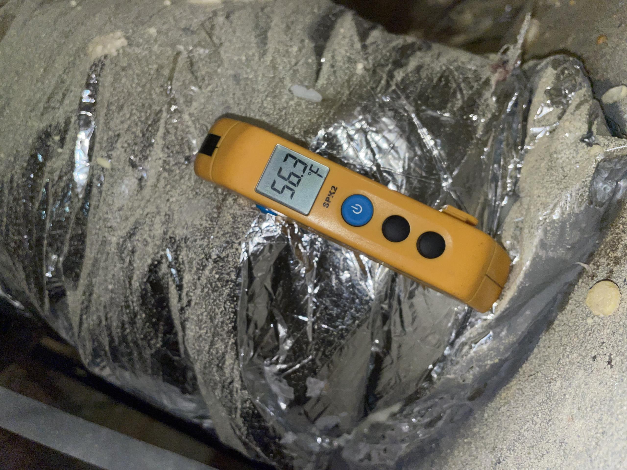 I arrived at our clients home for a no AC call. Our client had noticed it was getting warmer inside his home earlier this morning. He verified that the indoor equipment was on and working. Outside he saw that the condenser fan motor was spinning but could not hear the compressor running. I immediately checked and tested the outdoor unit and found a failed capacitor. I showed this to I Stephen and we discussed replacement options. We also discussed adding a hard start kit to the outdoor equipment to help keep the system running within manufacture specifications. He declined the compressor saver at this time.
Once I replaced the capacitor I measured the temperatures at the indoor air handler. I also measured the amps for the various components outside. I showed all my findings to Stephen and I will send him an estimate for the hard start kit. 
The unit is cooling properly on departure. 