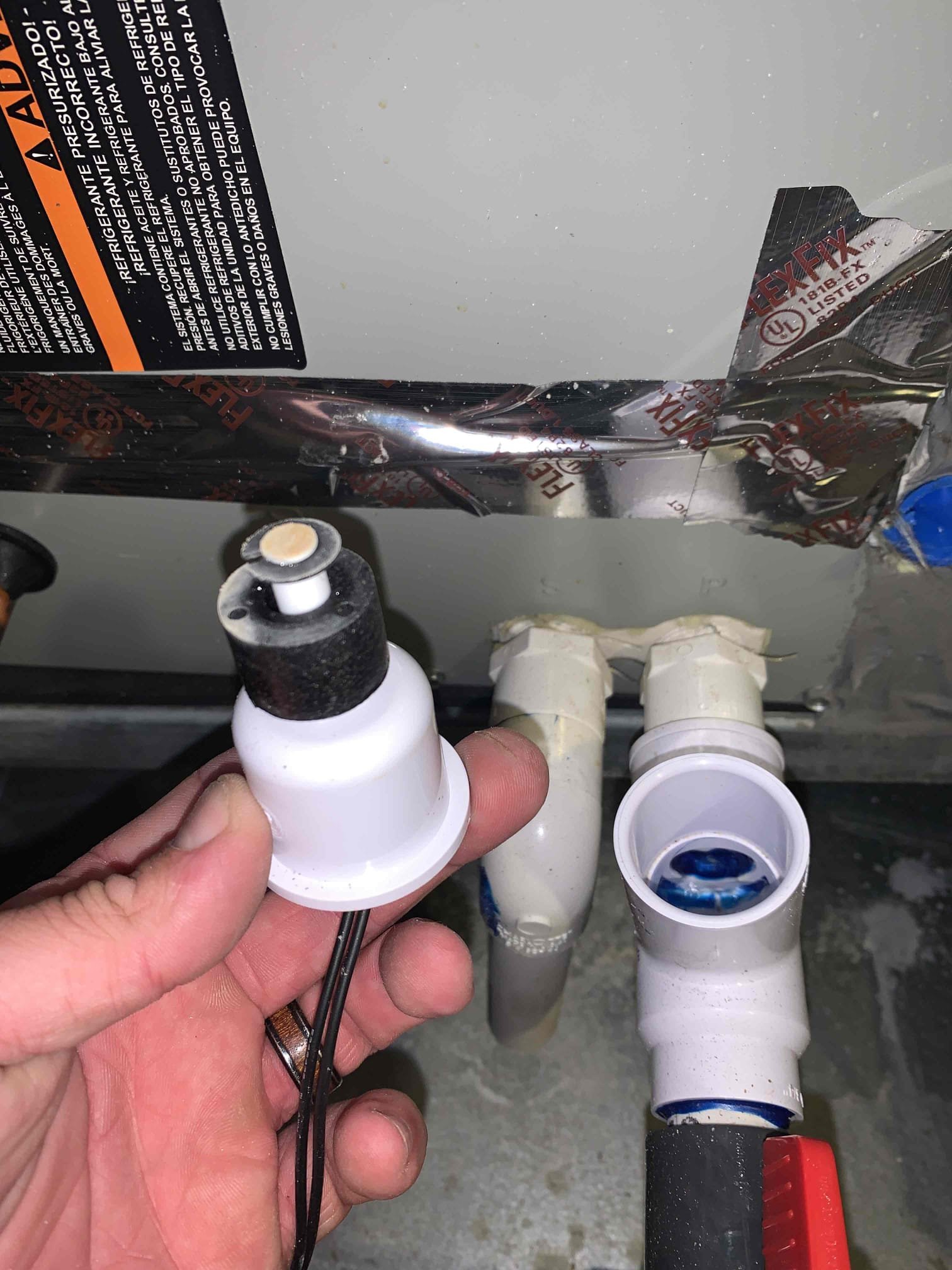 Upon arrival client stated that the thermostat was reading negative 40 degree on the display after a surge in power here recently. Also that there are a hot and cold room in the house. The two rooms being both children’s bedrooms in the hallway. I adjusted dampers to see if that would help balance out the hot room and cold room. The duct work is flex duct going into metal duct both supplies are separate from each other. Advised client to give it a week or two to allow adequate amount of time for feedback. I provided estimates for surge protection and air balance.

  Preformed single system maintenance on a 2 stage gas system. I tested all electrical components on the inside unit. All tested within manufacturer specifications. Temperature across the coil was 18 degrees 73 return air and 55 degrees supply. I treated the main drain line with total c. Filter did not need to be changed at the time of inspection. I proceeded outside to test all electrical components, along with start and run
