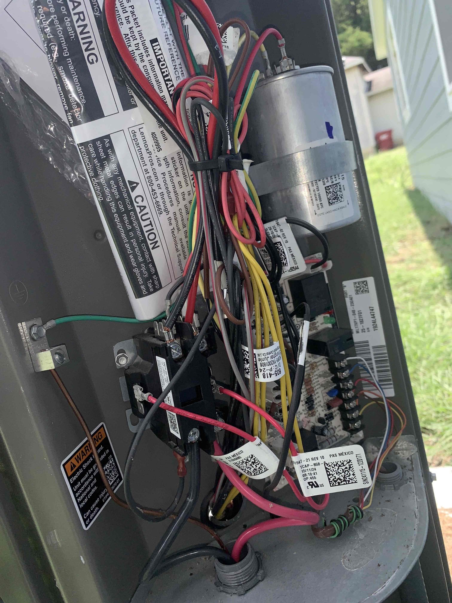 Arrived on site for quality control check. Initially found unit to be keeping up with set point Started inspection of indoor unit, found unit to be putting out a cold 55 degrees with a 20 degree temperature split. Inspected wiring connections and found no issues. Filter appears to be pretty dirty and I would recommend replacing this soon. No obstructions of the indoor coil. Tested drain lines and found a small issue with the negative pressure of the unit sucking up water. Added a cap to prevent this from happening. Checked refrigerant pressures and found them to be in range. Outdoor unit is leveled properly. Tested float switch to ensure proper operation of safety features and found no issues. Inspected line set and found it to be free of leaks or kinks. Homeowner has no concerns at this time. Unit is in good working order upon departure.