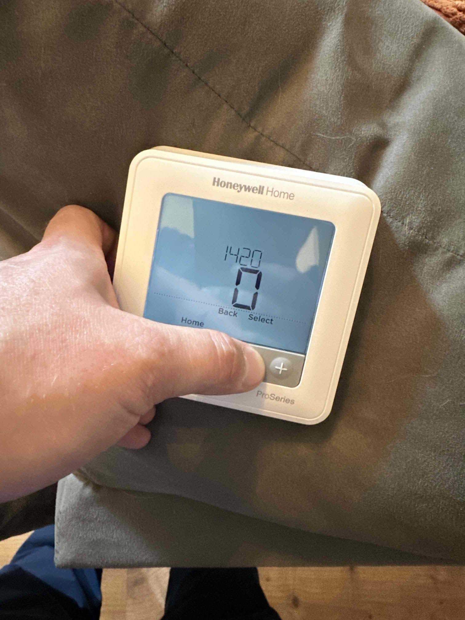 Upon arrival, I found that the thermostat was in a short safety. This causes the thermostat to constantly be in a time delay. I removed the low voltage plug on the defrost board. I yielded the same result. I removed the Y wire at the air handler. The system would try to cool. Finally, I was able to determine where the short was. The wire going from the inside to the outside unit is shorted and needs replacement. We will need to reach back out tomorrow for availability.