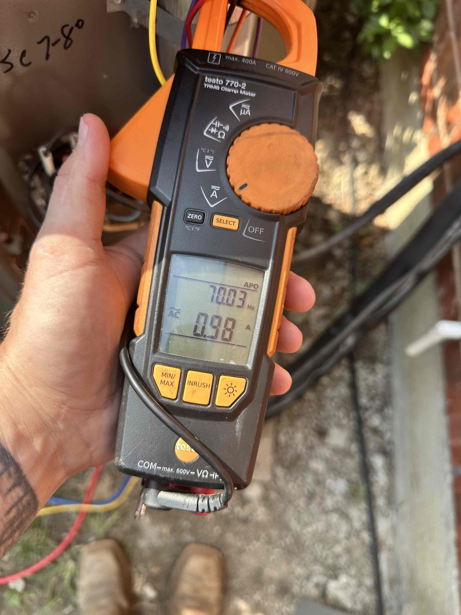 Upon arrival, I found the system was set to off. I proceeded to the thermostats, and I turned them on. The system began to work. I checked refrigerant, electrical, and drains. With some run time, the issue began to happen. The drain has lost its pitch due to sagging. A support will need to be installed under the drain to give it the needed pitch to drain. The indoor unit sits too low. This is causing the emergency pan to be almost level. This reduces the room needed for a good drain pitch. Also, I took notice that the blower motor is leaking oil and the outdoor needs a chemical bath. I provided options to address listed issues. Customer approved repair for the drain and signed of for a service agreement. I performed the first maintenance. Service fee waived. 