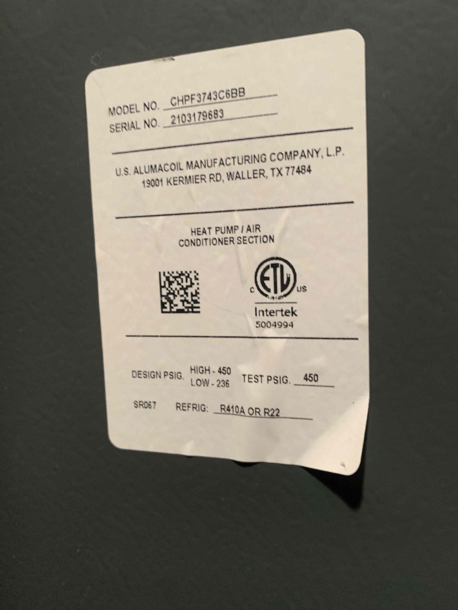 Upon arrival homeowner stated that he noticed the outdoor unit it not running. I provided a call for cooling at the thermostat and proceeded outside. I noticed the outside unit was not running and checked the electrical components. I found the unit’s capacitor to be failing 24/40 on the compressor side. Client has 10 year P&L, I swapped out the capacitor with a new capacitor. After resetting the unit, i tested refrigerant pressures to ensure that there was no other concerns. Pressure were within range and temperature being supplied out of the unit inside was at 55 degrees. I did speak with the home owner about adding surge protection to his unit. He stated he would like to think about it. I provided estimate for adding surge protection. Unit was cooling upon departure.