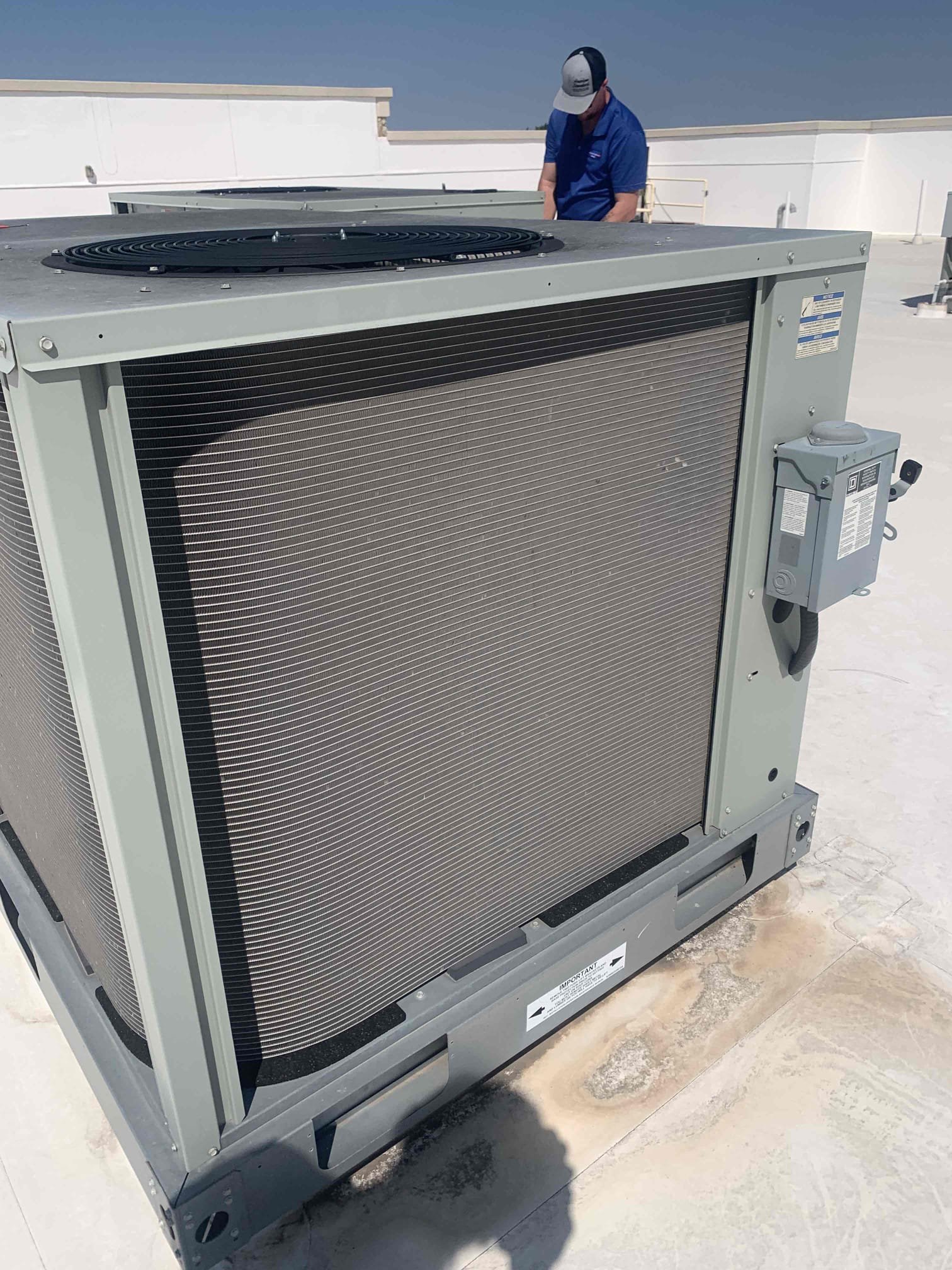 Arrived on site code for riser room is working. Replaced filters. Performed inspection on unit. Measured 20 degrees across coil. Unit is in good working order at this time.