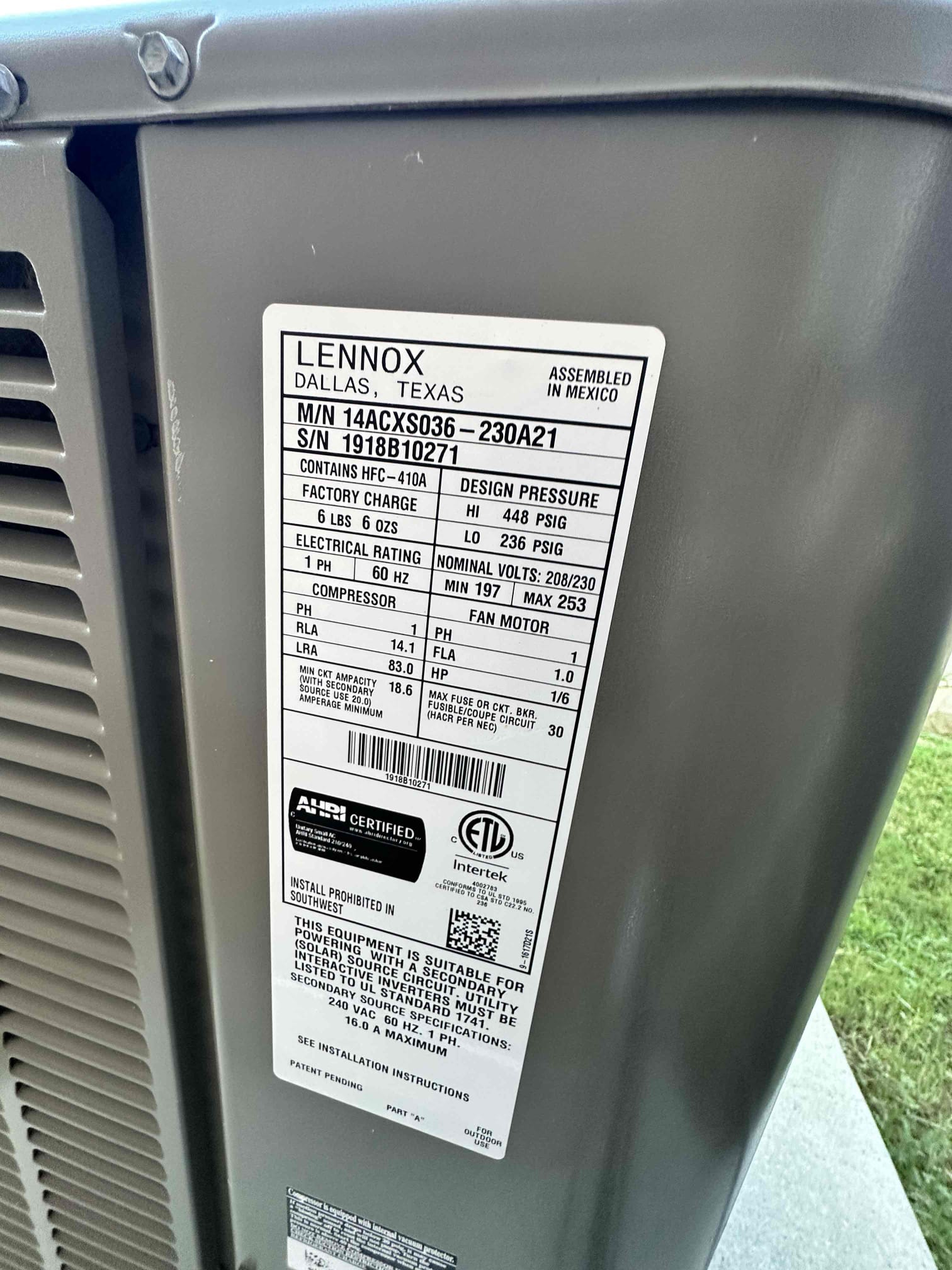I performed a single system cooling maintenance on gas zoned system. Furnace is a 2017 and the condenser is 2018. 
I checked amps, capacitors, filter, drains, electrical, and cleanliness. The system is cooling inside of manufacture specifications. However I did notice some potential red flags for issues to come. 

1. The primary drain is actively clogged. 

2. The zone board is having an issue on zone 1. It can likely be addressed by switching to zone 3. This is causing the downstairs zone damper to become over heated. 

3. The contactor’s contacts are heavily charred and could result in failure. 

4. The blower has dust build up on the blower wheel. This leads to the blower straining to perform. 

5. The compressor is starting just over the LRA. This causes damage to the compressor and other electrical components in the outdoor unit. 

6. The capacitor is right at the bottom side of the manufacture recommended range. It is advised to replace before failure happens. 


Customer decline