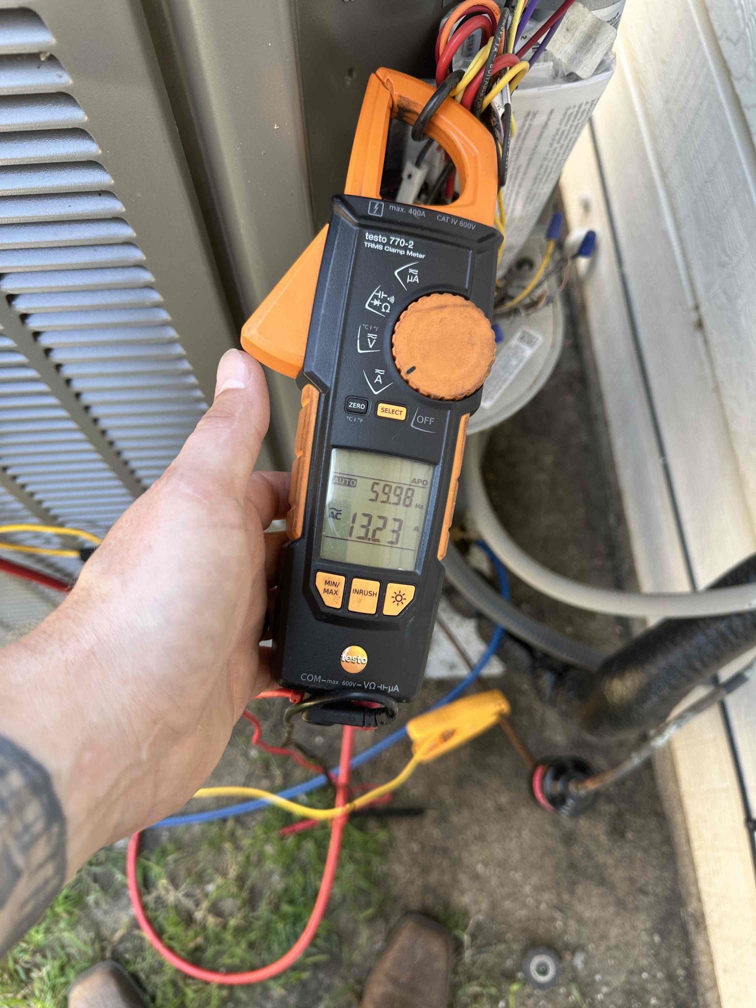Upon arrival, I spoke with the homeowner about her concerns. I understood that the home is getting too cold downstairs. I noticed that the upstairs thermostat is taking in a bunch of heat from the windows resulting the unit running excessively. The system appears to have 2 air dumps downstairs. The customer would like to be able to set the thermostat and not have to worry about it being too cold. I proposed upgrading the thermostat to a smart one. I observed the refrigerant levels. The system appeared to be low. I proceeded to the attic to check in indoor equipment. I discovered that the evaporator coil is currently backwards causing an air restriction. I advised the customer to get a second opinion on me from another company to verify my findings. Also, I advised the customer to reach out to rescue air about the coil being backwards to save her some money. 