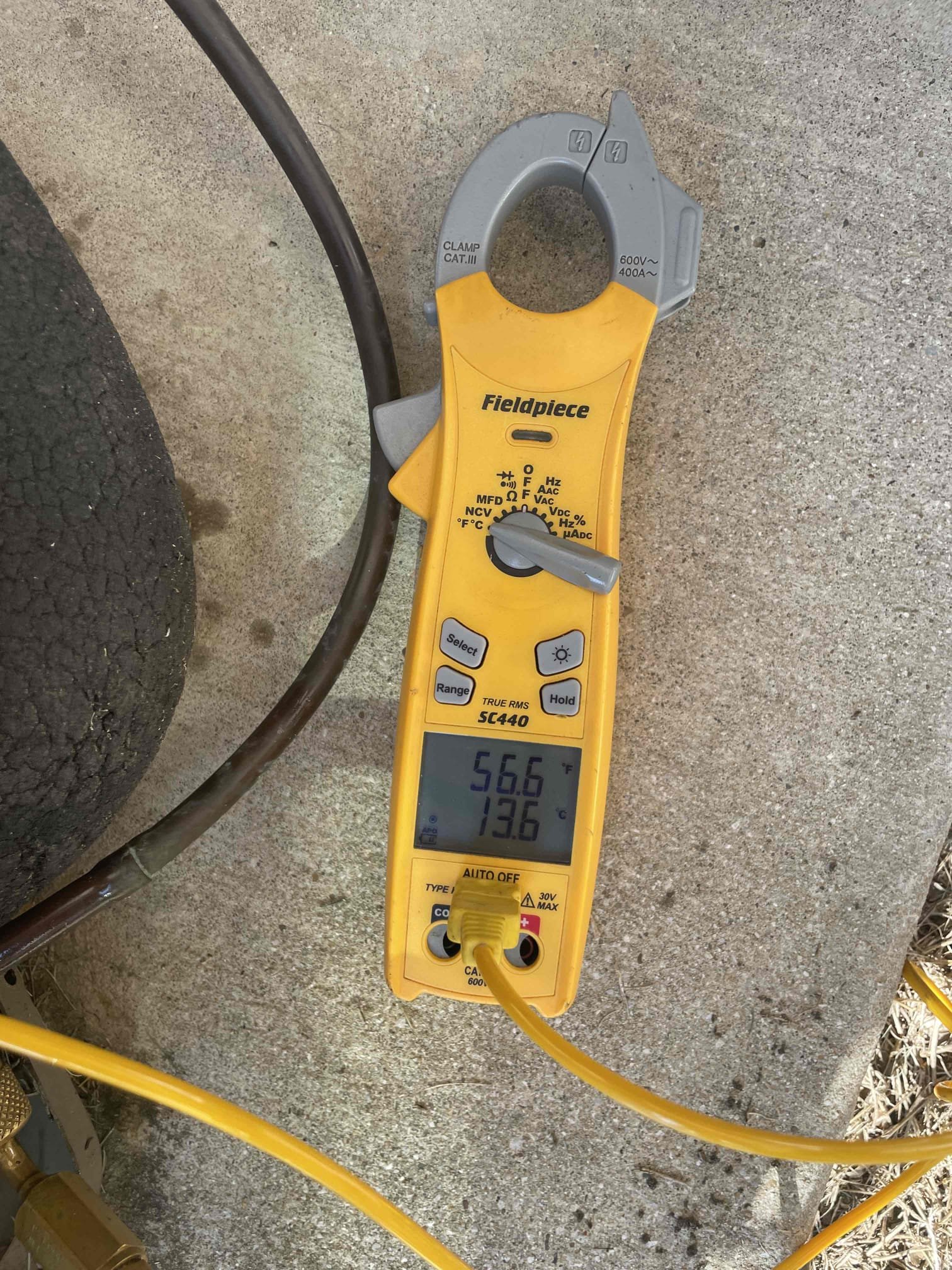 Demand call for heat pump system from 2013 turning on and off. Upon arrival customer showed me the thermostat, attic access, and unit outside. 
We turned the system on at the thermostat and I immediately noticed the system turned on and off. I turn the fan on only and it ran just fine. 
I started isolating components to see if anything was causing it to turn off but every time I took a component off the system still did the same thing. 
However when I removed the outdoor unit from the circuit and turned the system on in ac mode the air handler in the attic did turn on and off it stayed on. This led me to believe something outside was causing the problem but when I was testing all components outside everything was testing good. 
I got on the phone with tech support and they had me test a couple things and after that they still couldn’t identify the problem. 
I informed the customer what was going on and where we stand with the system. I manage to get the system to run by bypassing the c