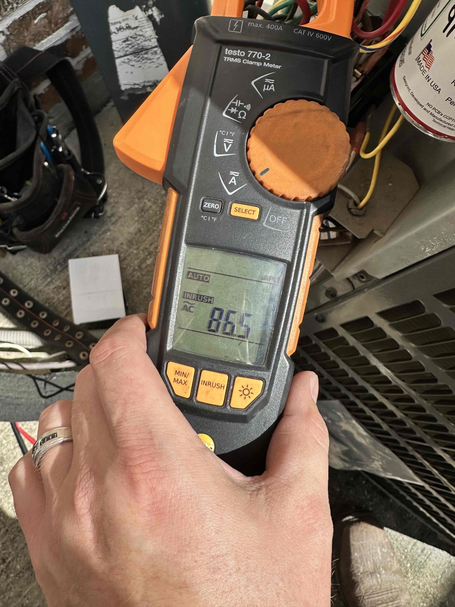 Upon arrival, I found that the sensor needing batteries was causing the error codes. After addressing that, I found that the capacitor was reading 6/70. This resulted in the compressor not turning on. I hooked a capacitor up and began testing. I determined that the unit was in need of a hard start kit, as well. I presented options to address these issues. The system is cooling upon departure.  Upon arrival, I found that the sensor needing batteries was causing the error codes. After addressing that, I found that the capacitor was reading 6/70. This resulted in the compressor not turning on. I hooked a capacitor up and began testing. I determined that the unit was in need of a hard start kit, as well. I presented options to address these issues. The system is cooling upon departure.