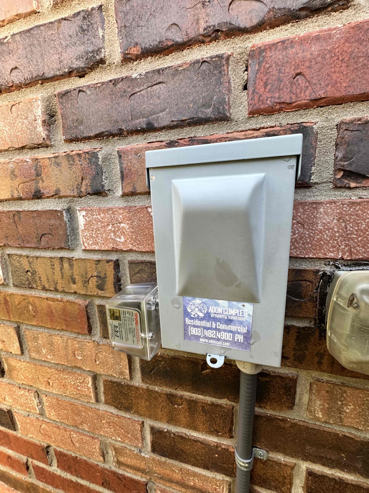 I returned to install 2 surge protectors. I installed one wired for 120v for the furnace and one wired for 240v for the condenser. I verified that they are fully operational and wired correctly. I collected upon finishing the work. 

3 year warranty / 10,000 dollar coverage if part fails to do it’s job