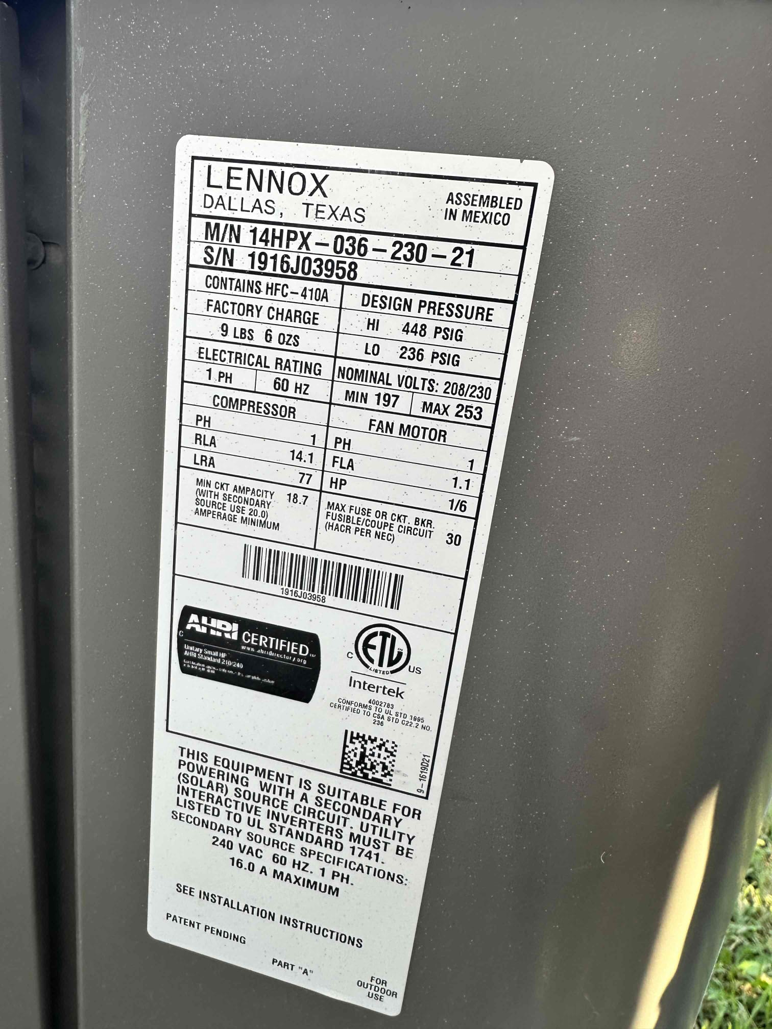 Upon arrival, I found that the system was fully operational and cooling with a 23 degree temperature drop. Customer mentioned her room is not comfortable. I went over options for addressing it. We spoke about mini splits, zoning, and adding a return to her room. While in the attic, I can hear the TXV opening and closing causing the refrigerant flow to change constantly. 
 Upon arrival, I found that the system was fully operational and cooling with a 23 degree temperature drop. Customer mentioned her room is not comfortable. I went over options for addressing it. We spoke about mini splits, zoning, and adding a return to her room. While in the attic, I can hear the TXV opening and closing causing the refrigerant flow to change constantly.