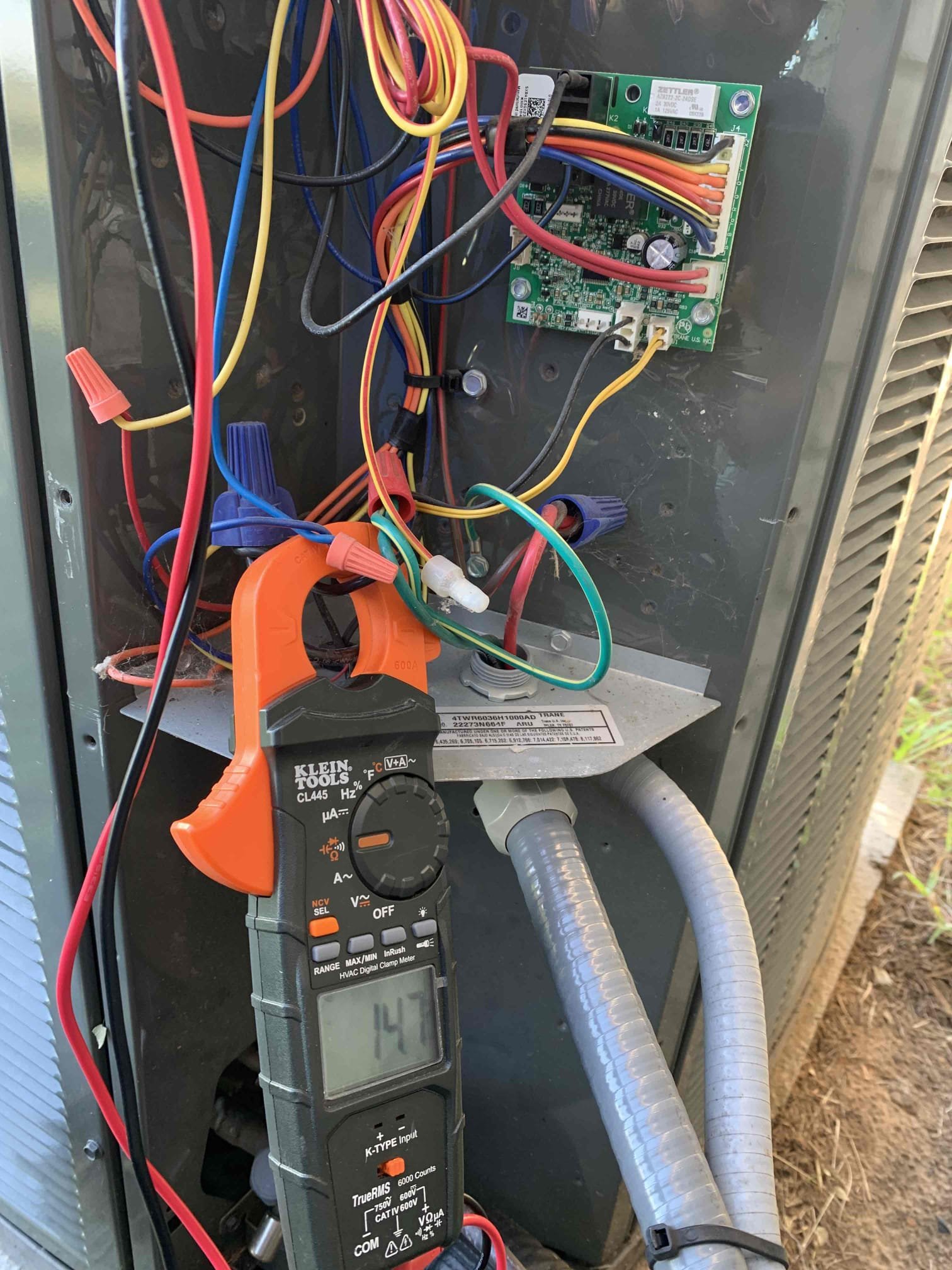 AprilAire 210/1410/910 Replacement Filter for AprilAire Whole House Air Purifiers - MERV 11, Clean Air & Dust, 20x25x4 Air Filter (each) 
Preformed heating maintenance. We tested all electrical components on the inside unit. All tested within manufacturer specifications. Changed the filter. Checked all electrical components on the outside unit all tested within manufacturer specifications. We found that the unit is a heat pump but set up for straight electric heat. We left estimates to covert the unit to a heat pump. Also provided estimates for a IAQ bundle and surge protection. Unit was cooling upon departure.  AprilAire 210/1410/910 Replacement Filter for AprilAire Whole House Air Purifiers - MERV 11, Clean Air & Dust, 20x25x4 Air Filter (each) 
Preformed heating maintenance. We tested all electrical components on the inside unit. All tested within manufacturer specifications. Changed the filter. Checked all electrical components on the outside unit all tested within manufacturer specifications. We found that the unit is a heat pump but set up for straight electric heat. We left estimates to covert the unit to a heat pump. Also provided estimates for a IAQ bundle and surge protection. Unit was cooling upon departure.