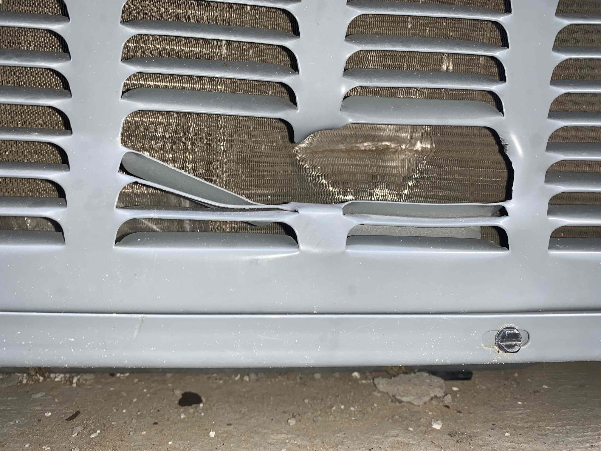 Upon arrival, we began checking the unit labeled 4North. We found that the unit was low on R410a refrigerant. We began examining the unit for leaks and discovered a leak in the suction line service valve (video confirmation in file). To properly repair, we will need to remove the refrigerant as it cannot be saved, remove the service valve with a torch, install new service valve, remove the liquid line dryer (to ensure a good repair), install new liquid line dryer, vacuum the system (to remove contamination), and recharge the unit with virgin refrigerant. 
We examined the unit labeled 5North. We found that, not long after turning it on, the system would skyrocket in liquid side pressure. This would cause a high pressure limit trip. After investigating, the cause for the abnormal pressure spike, we determined that the liquid line dryer is clogged not allowing a free flow of refrigerant. We noticed that the unit had a suction line filter dryer. This is normally seen on a system that had  Upon arrival, we began checking the unit labeled 4North. We found that the unit was low on R410a refrigerant. We began examining the unit for leaks and discovered a leak in the suction line service valve (video confirmation in file). To properly repair, we will need to remove the refrigerant as it cannot be saved, remove the service valve with a torch, install new service valve, remove the liquid line dryer (to ensure a good repair), install new liquid line dryer, vacuum the system (to remove contamination), and recharge the unit with virgin refrigerant. 
We examined the unit labeled 5North. We found that, not long after turning it on, the system would skyrocket in liquid side pressure. This would cause a high pressure limit trip. After investigating, the cause for the abnormal pressure spike, we determined that the liquid line dryer is clogged not allowing a free flow of refrigerant. We noticed that the unit had a suction line filter dryer. This is normally seen on a system that had