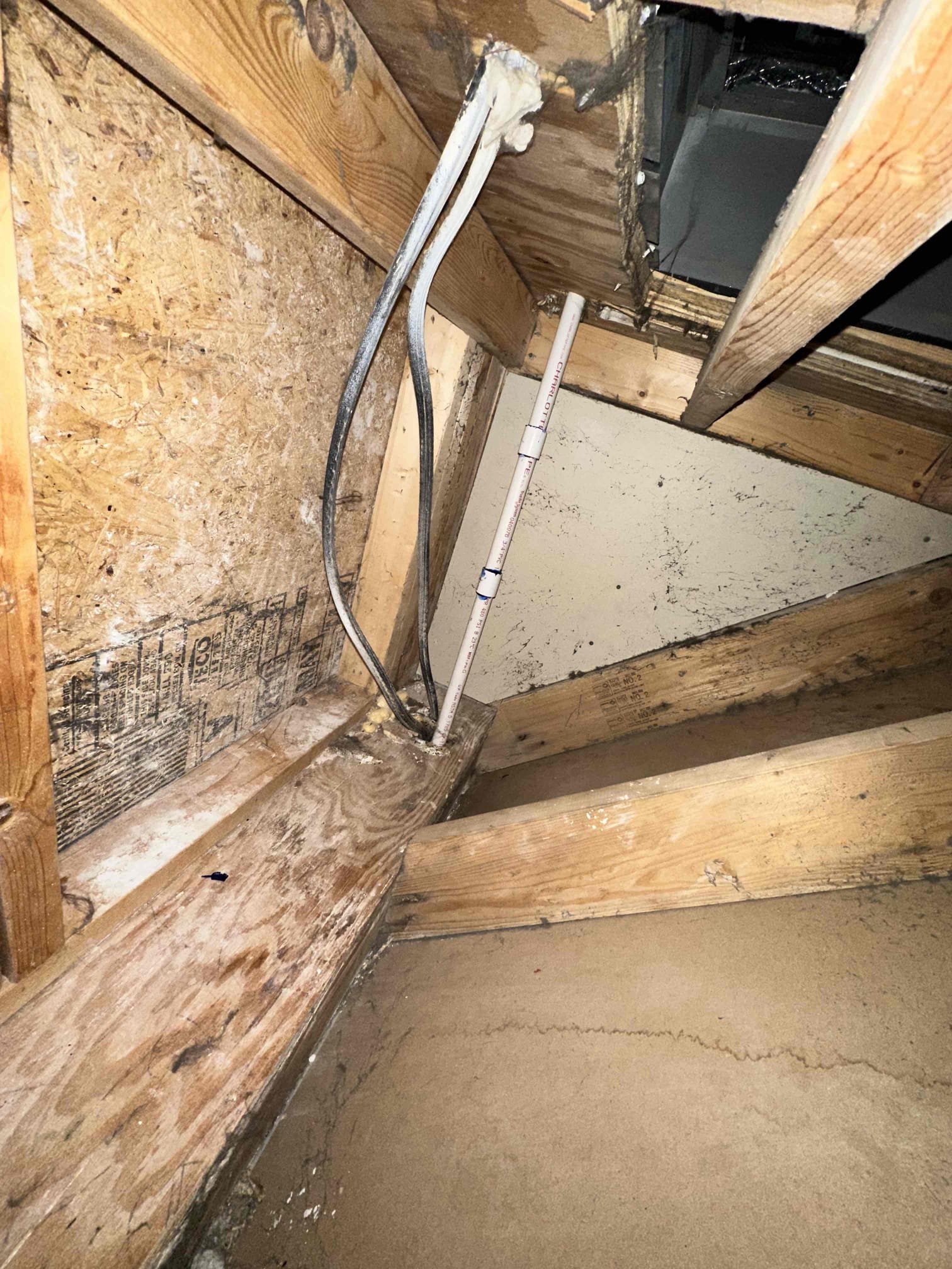 Upon arrival, I found the system operating normally. I began testing components and checking refrigerant pressures. I could not find an issue other than the filter being matted. When I was about to determine it to be a dirty filter, the system shut off on me. I found that the float switch had tripped and the drain was clogged. I got approval from the customer to clear the drain. I flushed it with water and drain cleaner. While I was testing other components, I noticed that the capacitor was needing replacement, and the compressor is starting with high amps. I presented options to address these issues. The customer declined preventative repairs at the time of service. 