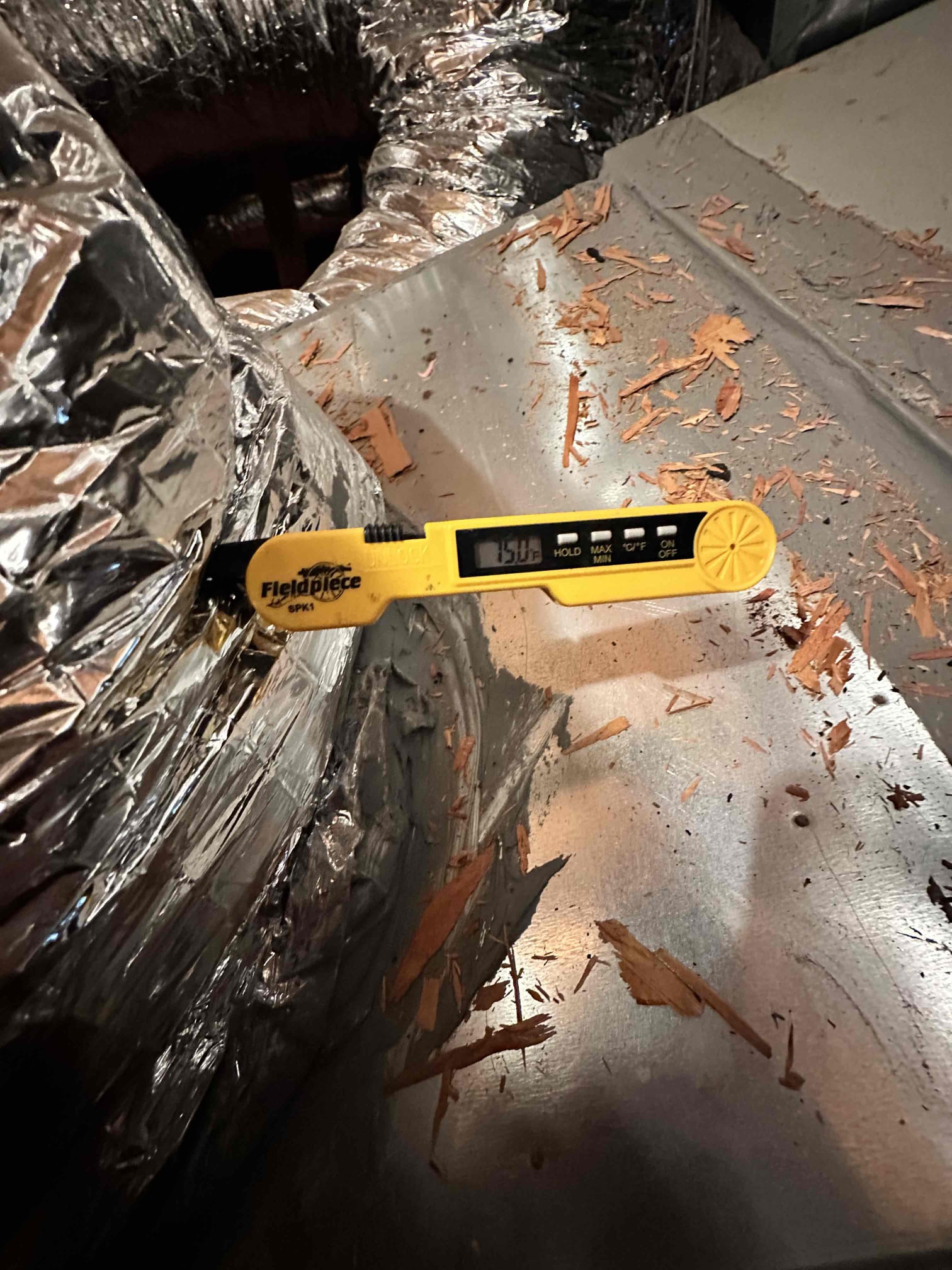 I performed a single system heating maintenance on a 2016 gas system. I choked amps, capacitor, filter, electrical, cleanliness, and safeties. I noticed that the emergency pan is compromised and forming rust spot on the bottom side, the outdoor unit is matted with build up, and the system is currently not protected by surge protection. I provided pricing for these areas of safety and concern.  I performed a single system heating maintenance on a 2016 gas system. I choked amps, capacitor, filter, electrical, cleanliness, and safeties. I noticed that the emergency pan is compromised and forming rust spot on the bottom side, the outdoor unit is matted with build up, and the system is currently not protected by surge protection. I provided pricing for these areas of safety and concern.