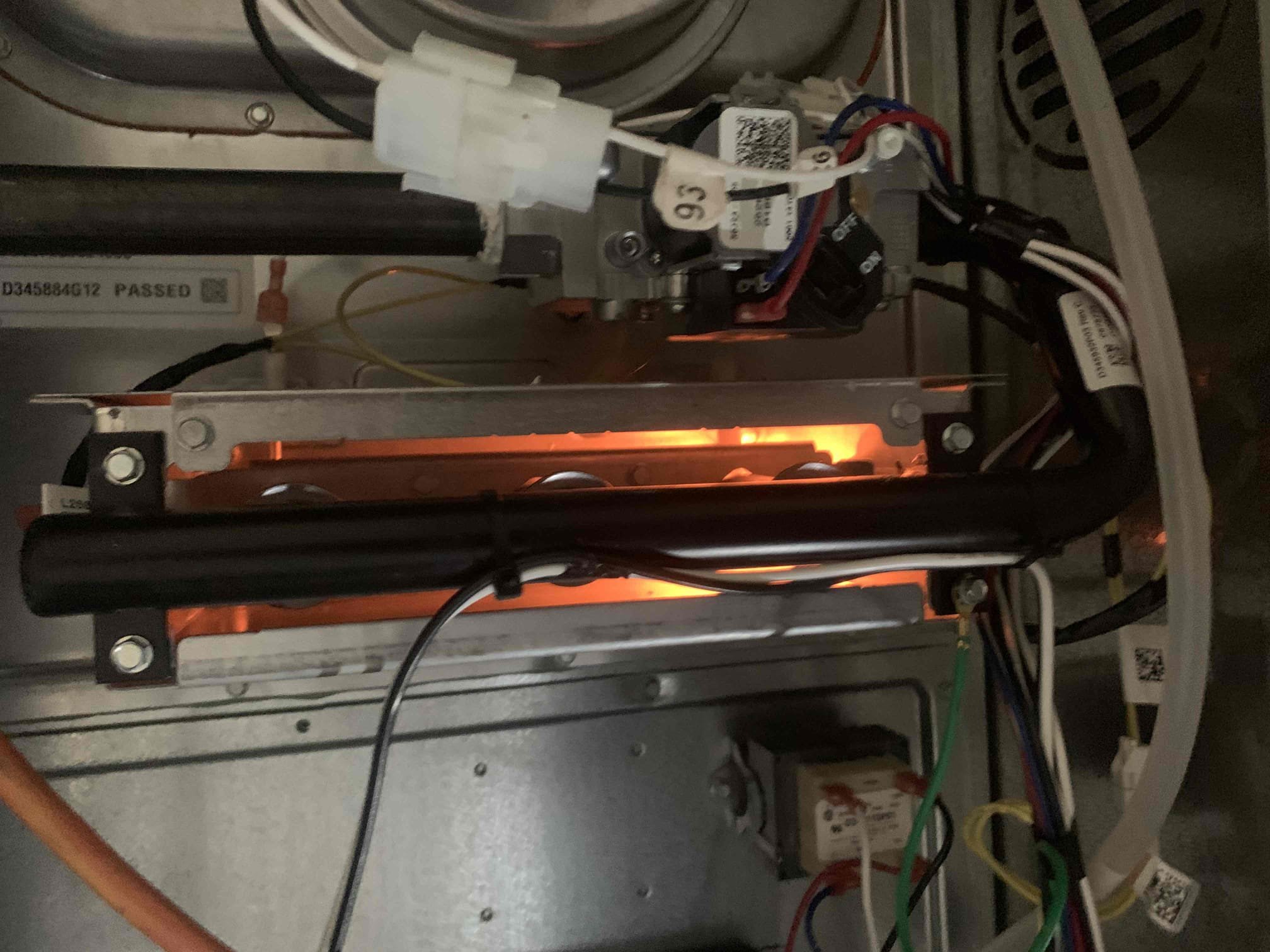 Came out today for QC visit on new install. Started inside at t-stat (Honeywell) turned system down to check over unit. System is level all wiring is good no error codes. Measured 20 degree temp split from supply to return. Drain line is draining at this time. System is clean. And operating as designed. Gas heat and safeties are working as intended without issue. Outside unit is level all electrical components are good and tight. All components are operating as designed. Pressures were within manufacturer specifications, however we will want to check pressures again when it is warmer outside to ensure proper change level. Unit in good working order upon departure. Thank you for your time.