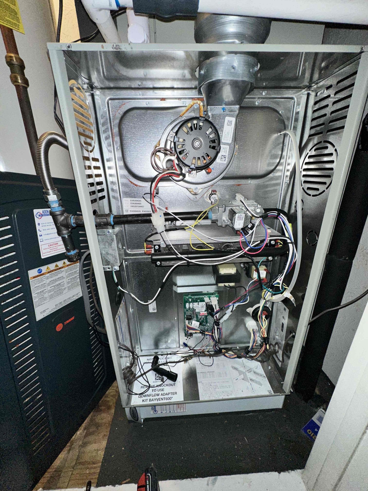 Upon arrival, I turned the unit on to cool. The system powered on with no issues. I began thoroughly examining the equipment. Customer stated that the indoor unit was blowing air that wasn’t cold. I checked the electrical in the outdoor unit. The capacitor was right at the bottom side of recommended rating 42.5/45. I removed the 24v common off of the contactor. The contactor ohmed at 19. When I went to plug in the 24 common wire, the contactor began emitting an awful buzzing noise. The last time I heard that noise, it shorted out the thermostat and contactor. I quickly removed the wire and reached out to Jacob for approval to replace the contactor and capacitor under parts/labor warranty. Customer is up and cooling with no further issues. Suggested adding surge protection to the equipment. Upon arrival, I turned the unit on to cool. The system powered on with no issues. I began thoroughly examining the equipment. Customer stated that the indoor unit was blowing air that wasn’t cold. I checked the electrical in the outdoor unit. The capacitor was right at the bottom side of recommended rating 42.5/45. I removed the 24v common off of the contactor. The contactor ohmed at 19. When I went to plug in the 24 common wire, the contactor began emitting an awful buzzing noise. The last time I heard that noise, it shorted out the thermostat and contactor. I quickly removed the wire and reached out to Jacob for approval to replace the contactor and capacitor under parts/labor warranty. Customer is up and cooling with no further issues. Suggested adding surge protection to the equipment.