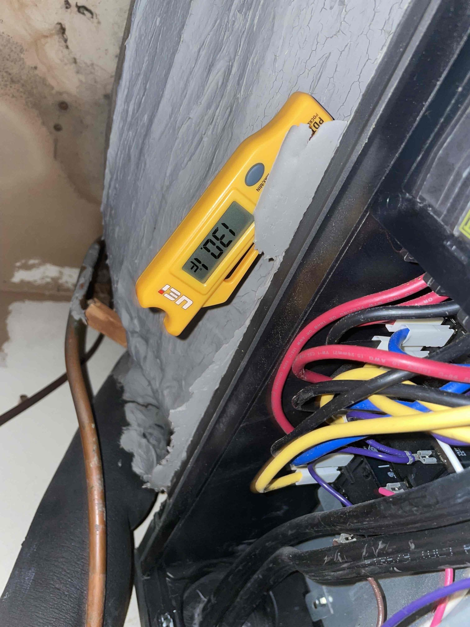 Heat preventative maintenance on a heat pump from 2018 and a mini split from 2022. Customer did provide me with an air filter to replace today 20*20*1. 
During my inspection I checked temperatures, checked electrical connections and components, checked the heat kit and its safety components, washed the coils outside, and inspected the system for dirt buildup in it. 
I did find the heat pump to not have surge protection on it and after talking to the customer about it he does want to revisit it on his spring check up. 
Overall the systems are working and heating at this time and I did show the customer how to turn his electric heat on and off for the temperature drops below 32 degrees. 
System is running upon departure. 