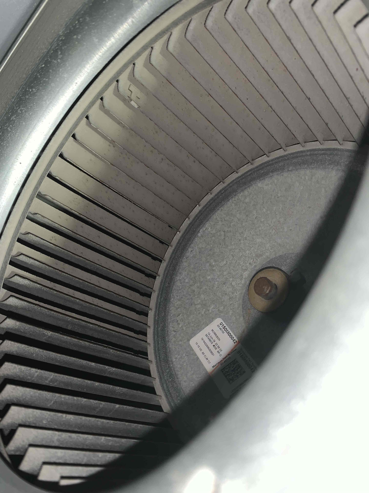 Arrived on site for heating maintenance on 2019 Goodman furnace
1. Visually inspected condenser coil for debris/ dirty.
2. Inspected condenser fan motor.
3. Inspected condenser fan blades.
4. Inspected/ cleaned wiring connections.
5. Tested compressor/ condenser fan motor capacitor.
6. Checked compressor amp draw.
7. Checked condenser fan motor amp draw.
8. Inspected / replaced return filter.
9. Inspected return plenum for debris/ dirty.
10. Inspected evaporator coil.
11. Inspected blower motor/ blower wheel.
12. Checked blower amp draw.
13. Measured temperature differential from supply to return. 20 degrees measured.
14. Inspected drain lines and treated to prevent blockages 
15. Tested pressure switch, igniter and flame sensors 
16. Tested inducer motor and safety switches
Found water around inducer motor indicating that there is water getting into the flue pipe. This could cause malfunctions and failure of furnace components. I thoroughly tested functionality and safety of furnace  Arrived on site for heating maintenance on 2019 Goodman furnace
1. Visually inspected condenser coil for debris/ dirty.
2. Inspected condenser fan motor.
3. Inspected condenser fan blades.
4. Inspected/ cleaned wiring connections.
5. Tested compressor/ condenser fan motor capacitor.
6. Checked compressor amp draw.
7. Checked condenser fan motor amp draw.
8. Inspected / replaced return filter.
9. Inspected return plenum for debris/ dirty.
10. Inspected evaporator coil.
11. Inspected blower motor/ blower wheel.
12. Checked blower amp draw.
13. Measured temperature differential from supply to return. 20 degrees measured.
14. Inspected drain lines and treated to prevent blockages 
15. Tested pressure switch, igniter and flame sensors 
16. Tested inducer motor and safety switches
Found water around inducer motor indicating that there is water getting into the flue pipe. This could cause malfunctions and failure of furnace components. I thoroughly tested functionality and safety of furnace