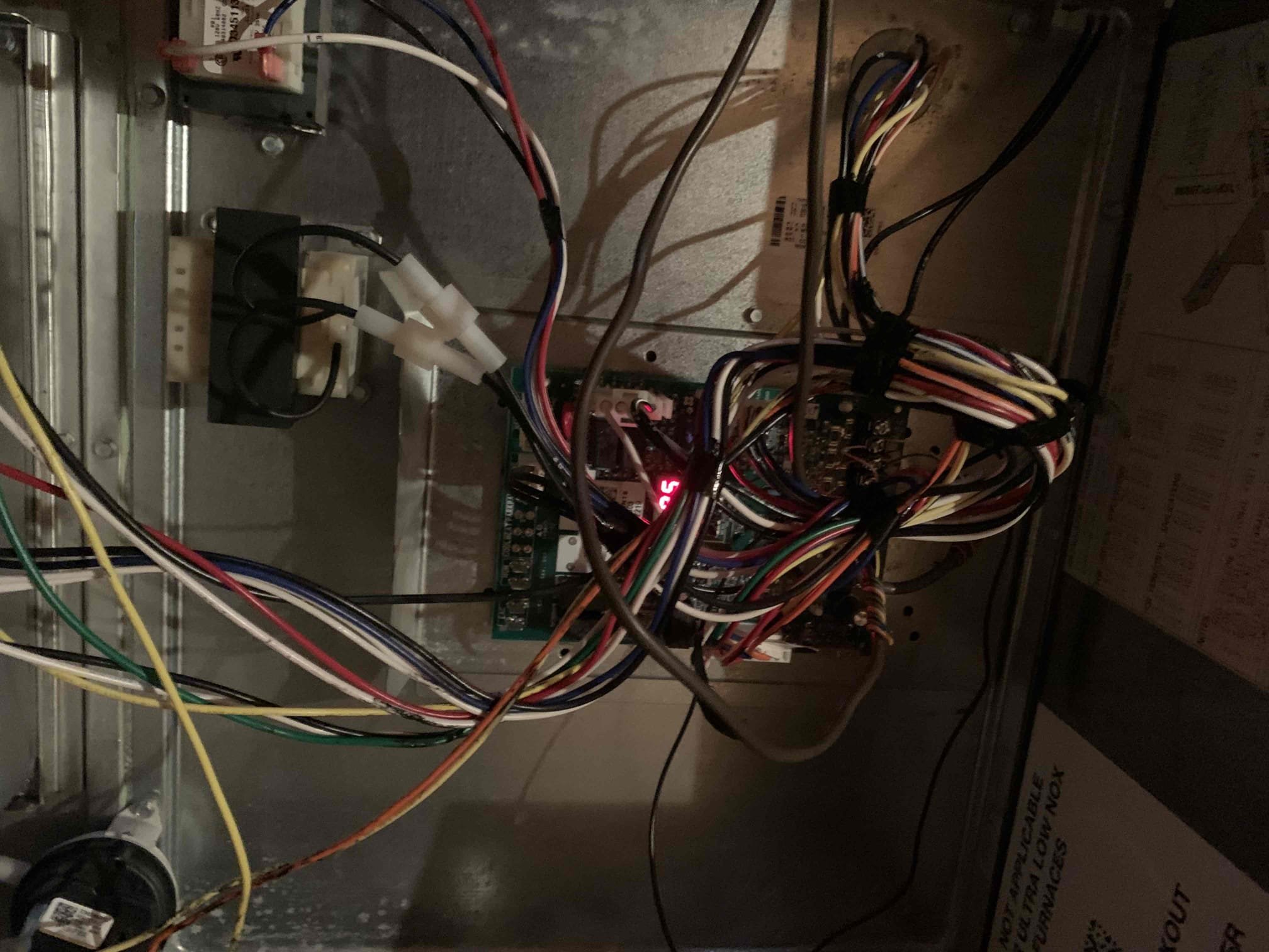 Preformed heating maintenance on single system gas. All electrical company safeties tested within manufacturer specifications. When we checked for gas leaks we found a leak at the top burner indicating a bad gas valve. Temp being supplied to the house was 121 and return was 79. Client had filter for us to change. Client has parts and labor for us to change out the gas valve. Unit was back to cooling upon departure 
We preformed dryer vent cleaning. Presented before and after pictures to client. 
 Changed gas valve under warranty.
 Preformed heating maintenance on single system gas. All electrical company safeties tested within manufacturer specifications. When we checked for gas leaks we found a leak at the top burner indicating a bad gas valve. Temp being supplied to the house was 121 and return was 79. Client had filter for us to change. Client has parts and labor for us to change out the gas valve. Unit was back to cooling upon departure 
We preformed dryer vent cleaning. Presented before and after pictures to client. 
 Changed gas valve under warranty.