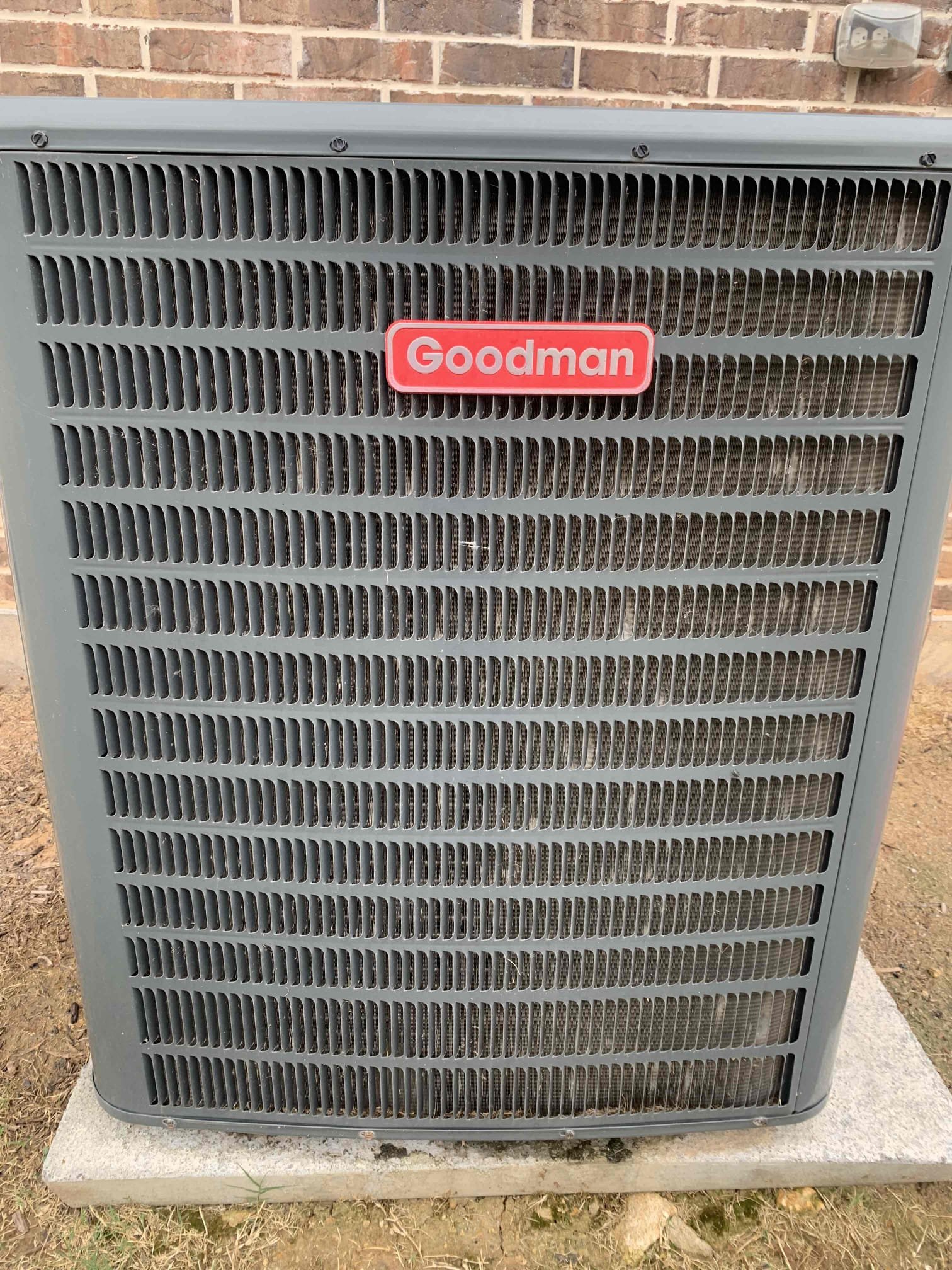 Preformed fin combing estimate on a Goodman condenser. Determined that the combing is needed. Austen would like the work to be preformed at a later date. Preformed fin combing estimate on a Goodman condenser. Determined that the combing is needed. Austen would like the work to be preformed at a later date.