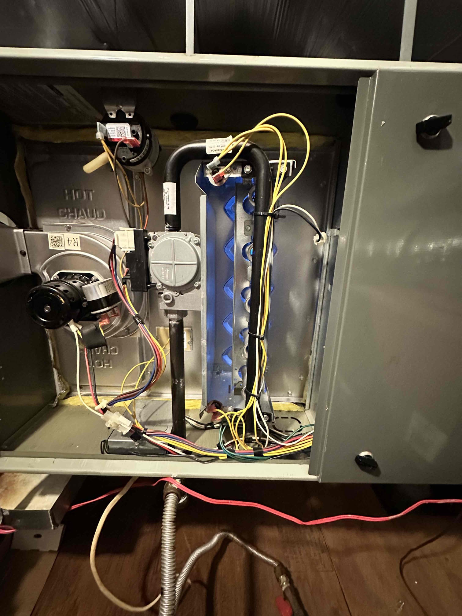 I performed a single system heating maintenance on a gas 4 zone communicating system. I checked amps, capacitor, filter, drain, electrical, cleanliness, and safeties. Customer mentioned the drain was backing up in the bathtub. I investigated this issue, and I determined that it was only the tub that is clogged. The A/C drain is free flowing. Customer spoke about an automatic drip drain treatment machine. I put in a service estimate request for pricing. The outside unit is in good condition and free of debris build up on the coil. I gave the customer a price for total-c to help with his tub.  I performed a single system heating maintenance on a gas 4 zone communicating system. I checked amps, capacitor, filter, drain, electrical, cleanliness, and safeties. Customer mentioned the drain was backing up in the bathtub. I investigated this issue, and I determined that it was only the tub that is clogged. The A/C drain is free flowing. Customer spoke about an automatic drip drain treatment machine. I put in a service estimate request for pricing. The outside unit is in good condition and free of debris build up on the coil. I gave the customer a price for total-c to help with his tub.