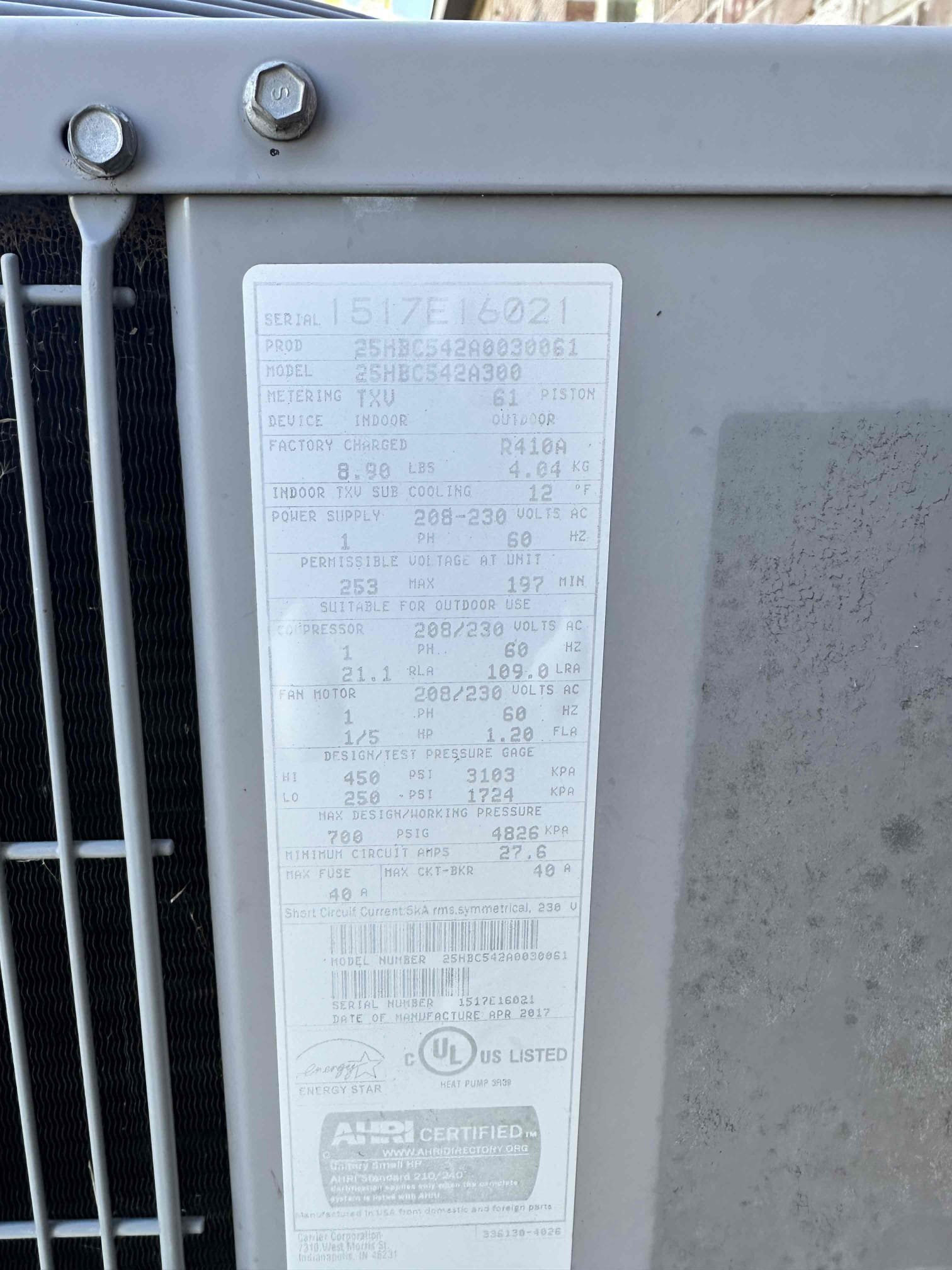 System is a 2017 heat pump. The unit is not communicating or zoned. 

Upon arrival, I found that the blower motor bearings are worn. This was likely caused by the build up present. The blower wheel is spinning uneven. We will locate the aftermarket x13 blower motor tomorrow and reach back out with a timeline. The system is still currently cooling, but jacking noises and not spinning as well as it was. 