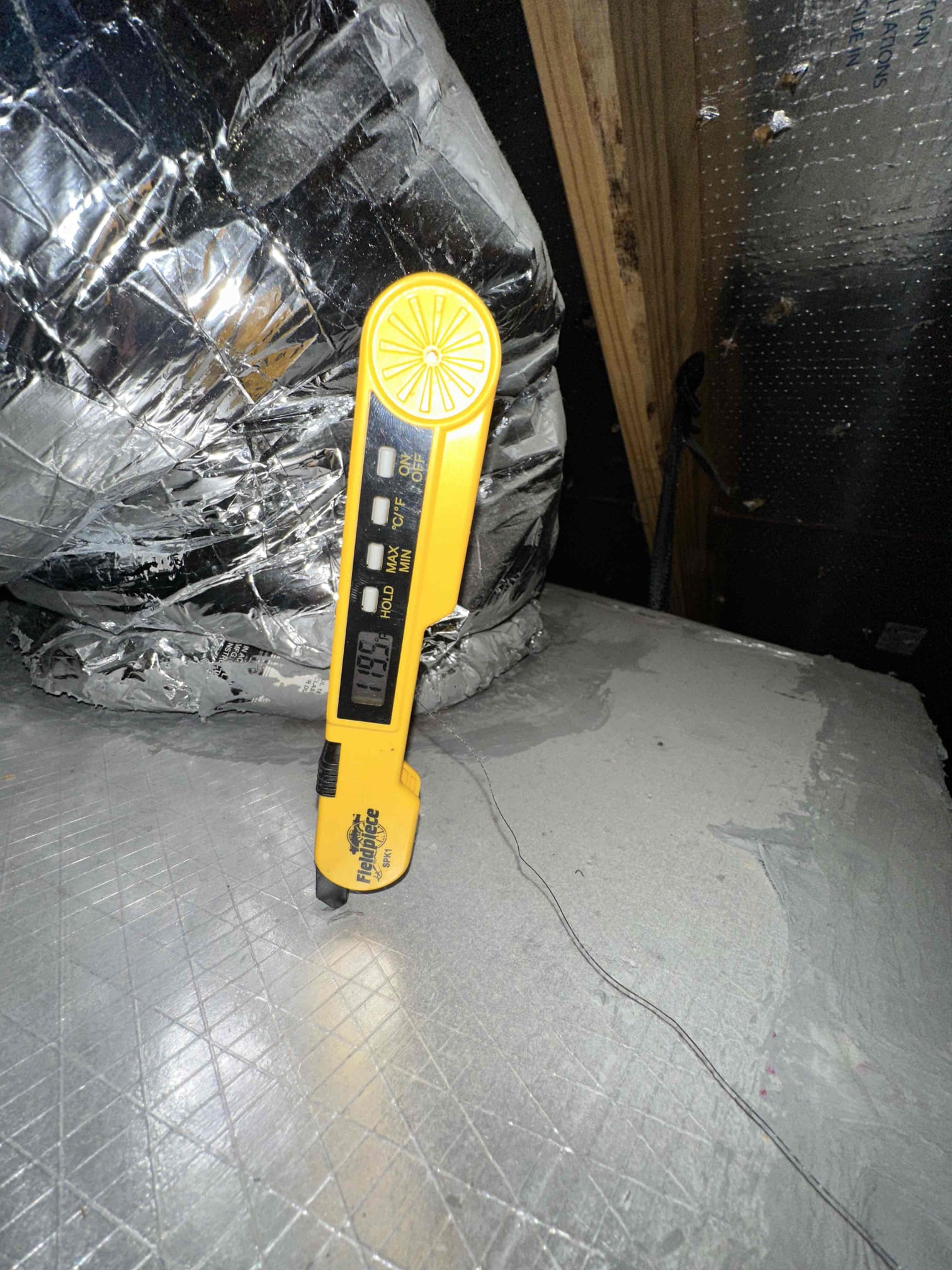 Upon arrival, I found the system off with the furnace door off. I turned the unit on and began testing. I observed the red light for heat was flashing on the zone board. After a bit of time, the purge light began to flash and it starting the heating cycle. From past experience, I found this to be sensor related. I ohmed the discharge temperature sensor and found that it was reading 0 ohms. I provided a price to address the issue. Customer approved the replacement of the sensor and I tested the system afterwards. The purge light was no longer flashing and the system is ful,y operational 