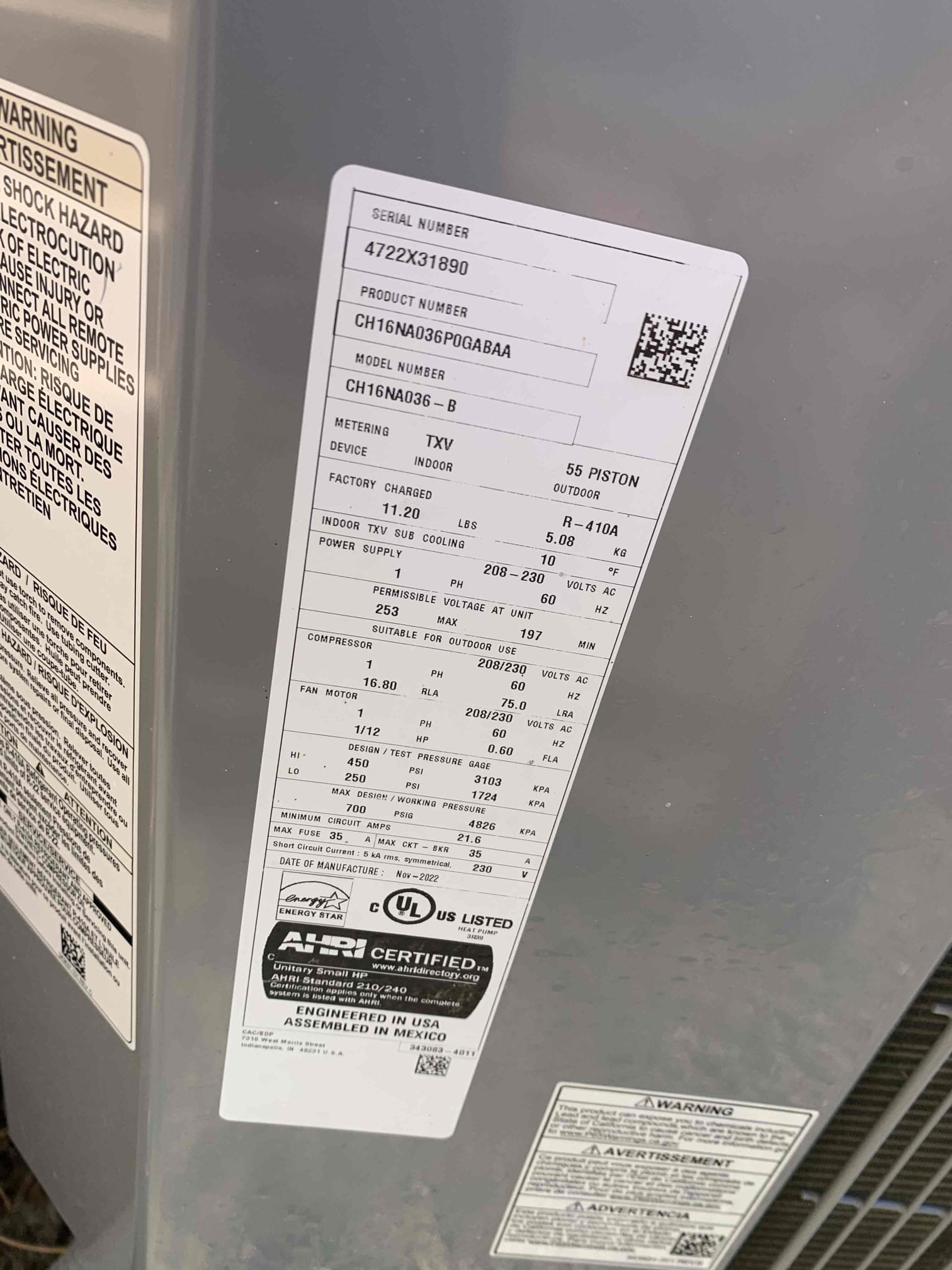 Combing of the condenser fins to straighten them out.
Preformed combing of condenser fins. Presented before and after photos to client.