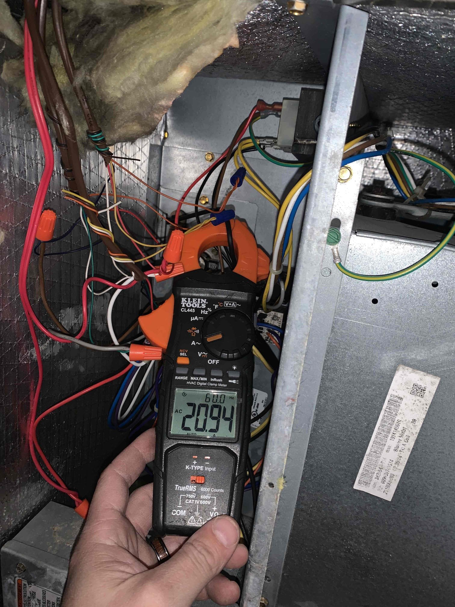 Preformed dryer vent cleaning and changed out 60 amp breaker on air handler. Presented before and after photos to client. Client was satisfied with results.

Preformed heating maintenance on a single system heat pump 2019. Tested all electrical components on the inside unit. All tested within manufacturer specifications. I tested all electrical components on the outside unit. All electrical components tested within manufacturer specifications. When I tested the breaker to turn off the air handler I found that it was faulty. When turning it back on it wouldn’t send power to the unit, unless I pressed the on handled more. This was not allowing it to make a good connection. Homeowner elected to have it replaced. Unit was heating upon departure.

2 POLE CIRCUIT BREAKER 35 - 60 AMP

BREAKERS FAIL IF OVERHEATED OR REPEATEDLY FLIPPED AND WILL NEED TO BE REPLACED. MOST BREAKERS ARE NOT UNIVERSAL AND MIGHT NEED TO BE SPECIAL ORDERED, DEPENDING ON THE PANEL. SPECIAL ORDERS MAY INCUR AN ADDED CHA