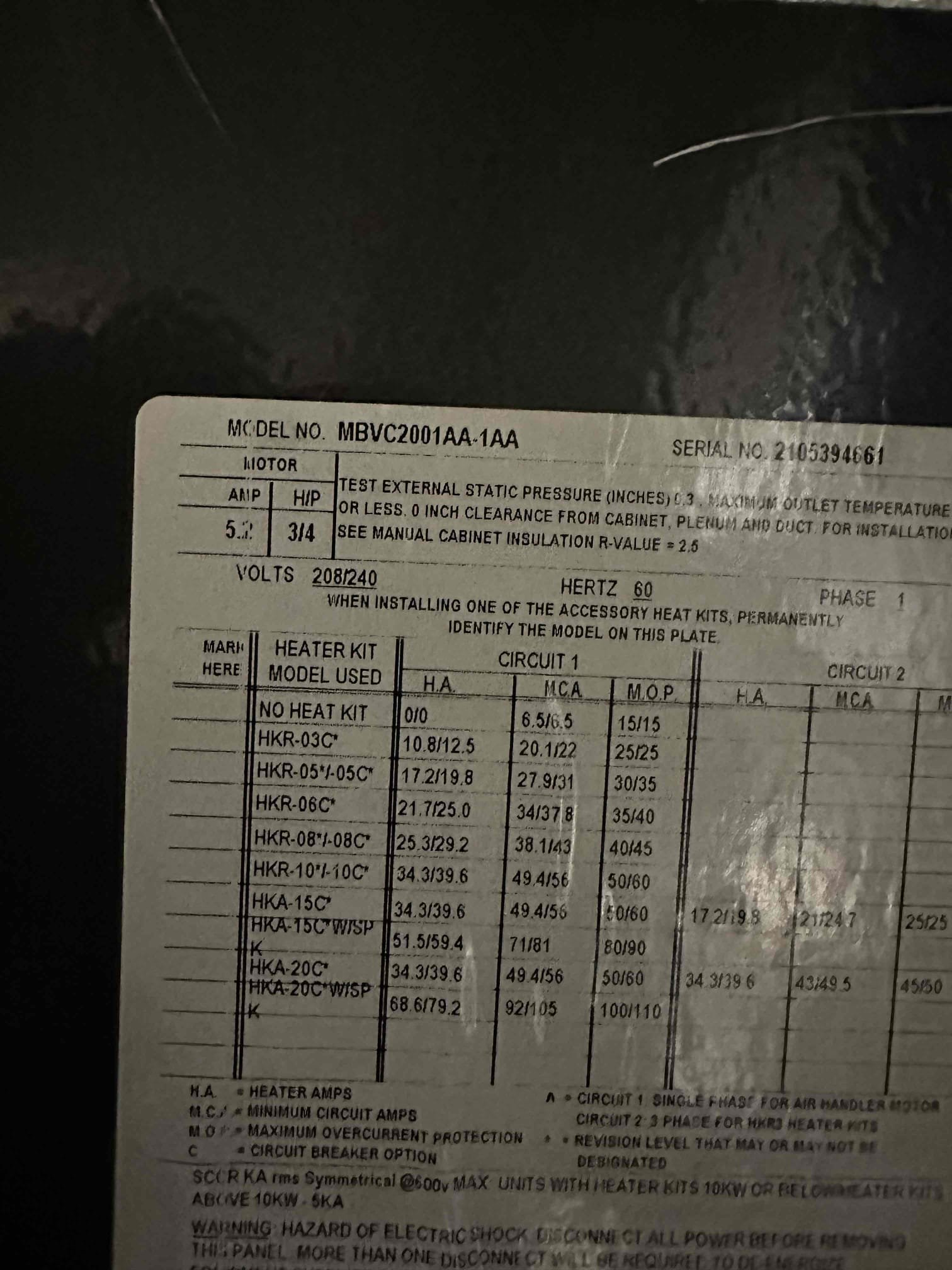 Returned to install outdoor temperature sensor and control board. I programmed the board and started the system up. The system was heating upon departure.