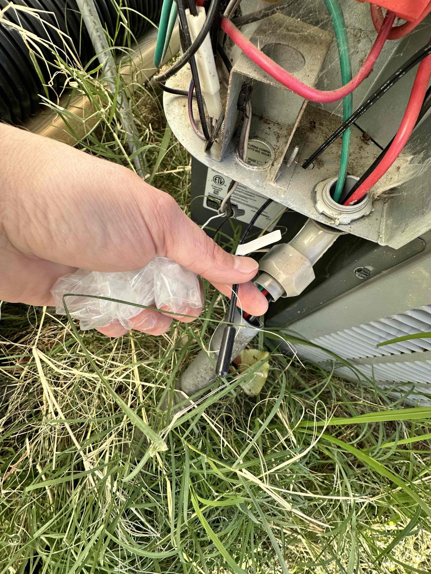 Returned to install outdoor temperature sensor and control board. I programmed the board and started the system up. The system was heating upon departure.