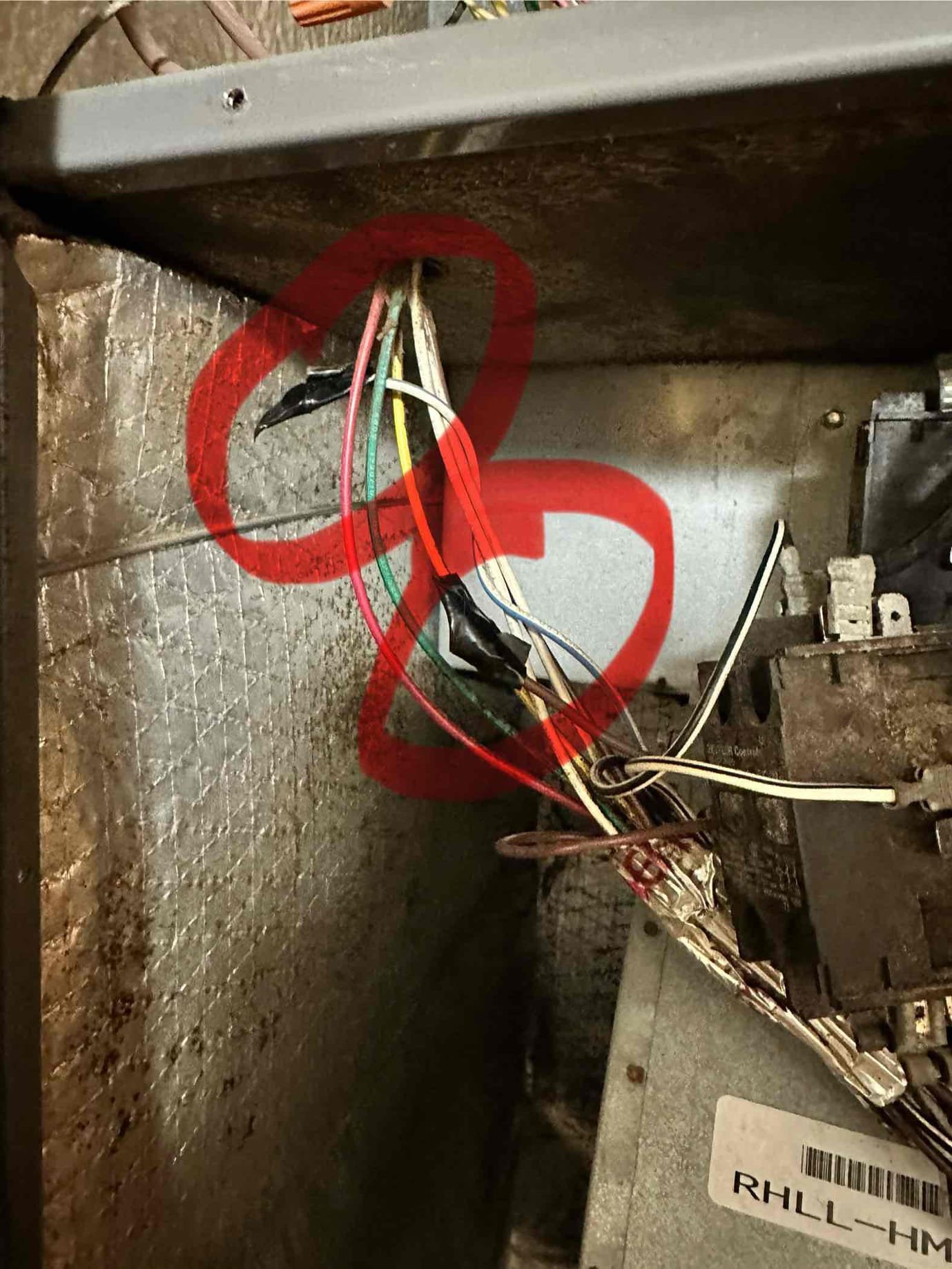 Returned to bypass low pressure switch and shorted contactor. System was cooling upon departure and I covered the risks of bypassing the low pressure switch. Customer understood the risks. I attached pictures of the wires. The system is cooling upon departure.