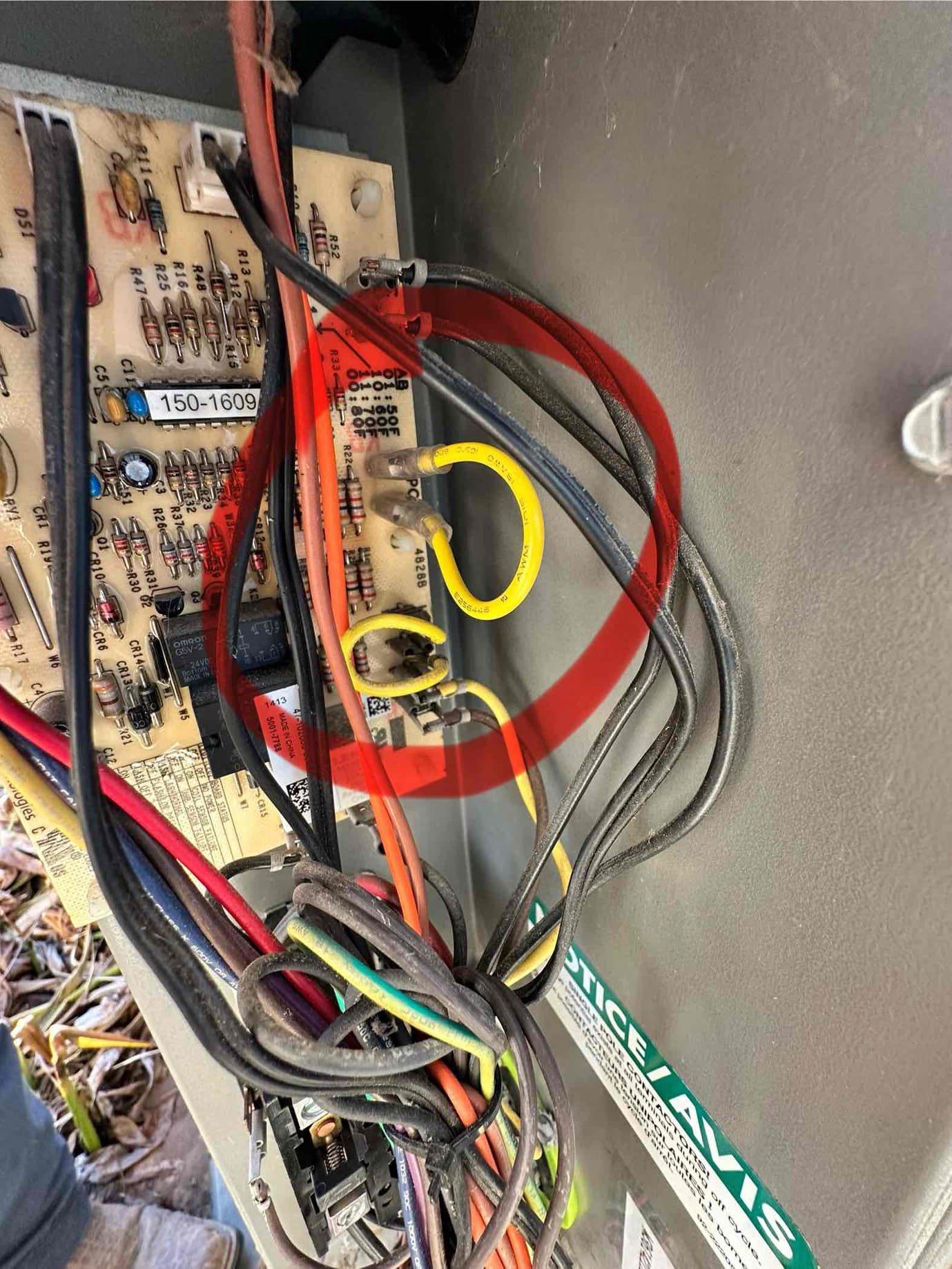 Returned to bypass low pressure switch and shorted contactor. System was cooling upon departure and I covered the risks of bypassing the low pressure switch. Customer understood the risks. I attached pictures of the wires. The system is cooling upon departure.