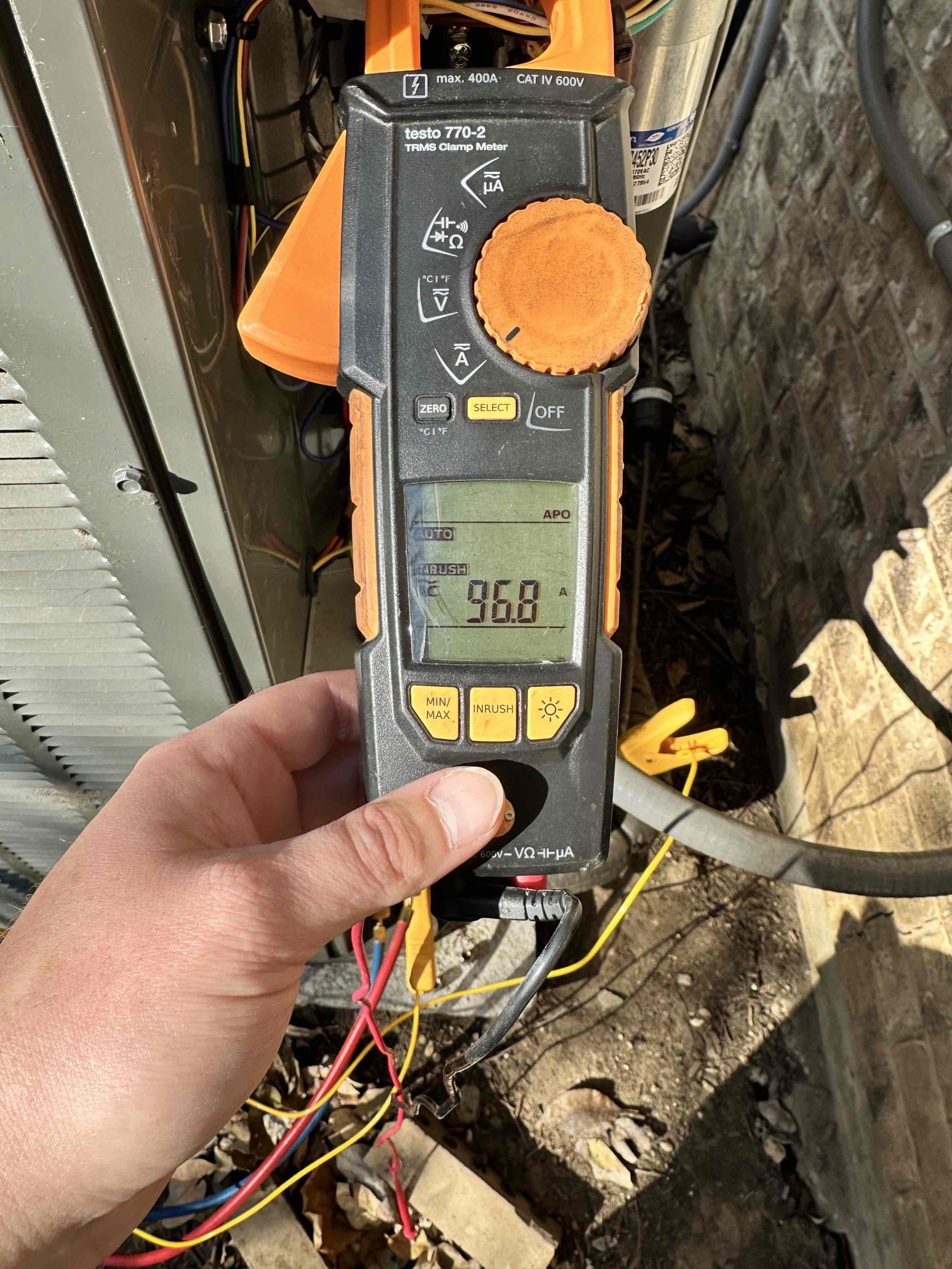 Upon arrival, I found the outdoor unit was in a hard lock out. The manager told me that they recently replaced the filter due to it being completely compacted. I reset the hard lock out and got the system running. I checked the amps, capacitor, and refrigerant. I determined that the unit had tripped 3 times on a low pressure switch. This resulted in a hard lock out on the outdoor unit. I did not have access to the indoor unit to further evaluate.