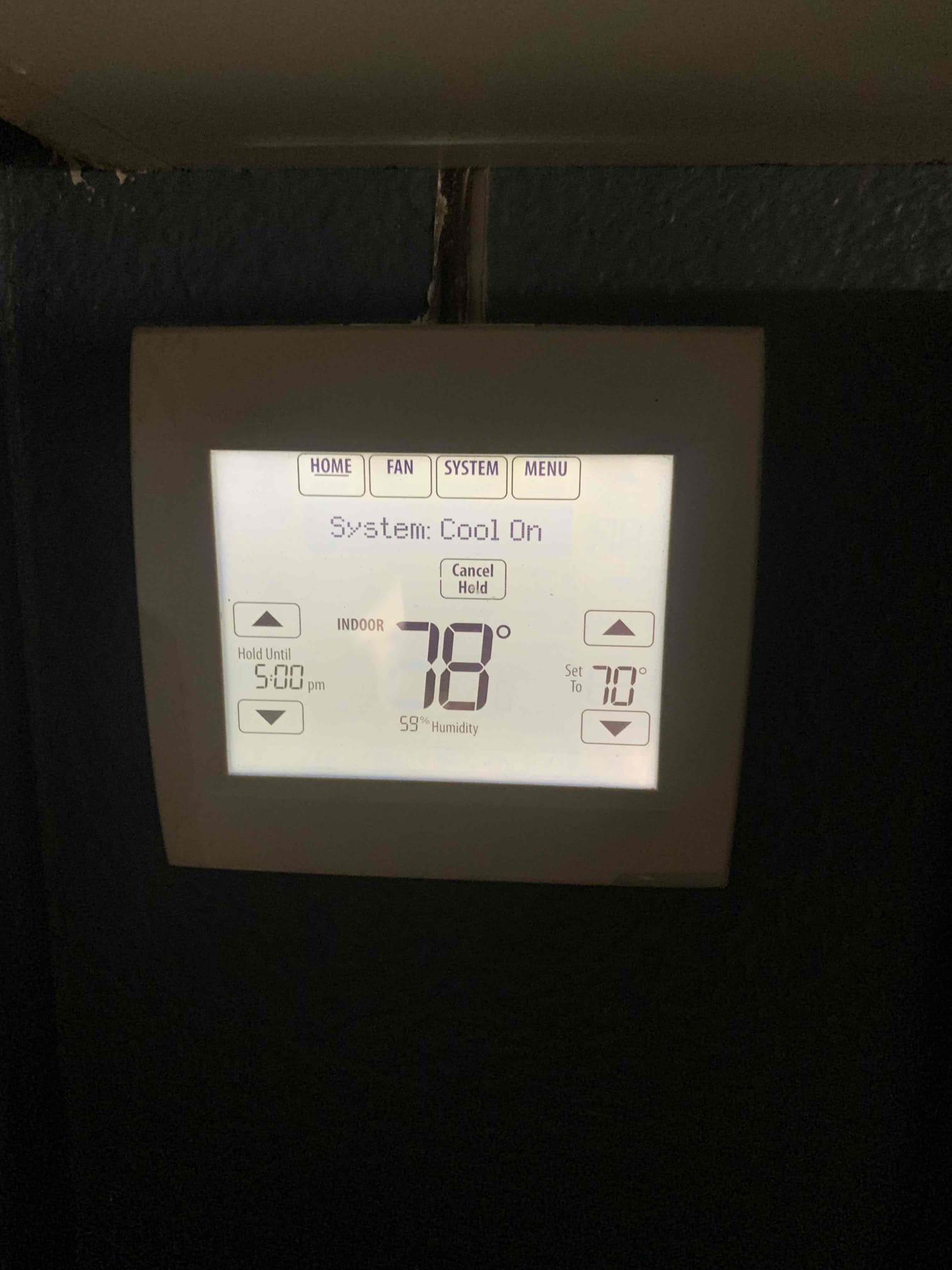 Preformed no cool diagnostic. I found that the system has a bad blower motor, also found that the unit is extremely dusty. Offered blower motor replacement and duct cleaning, also considering the age of the unit it is right at 10 years old they elected to have a comfort advisor visit be conducted. They would also like to think about the other repairs. Unit is turned off in the attic space. 