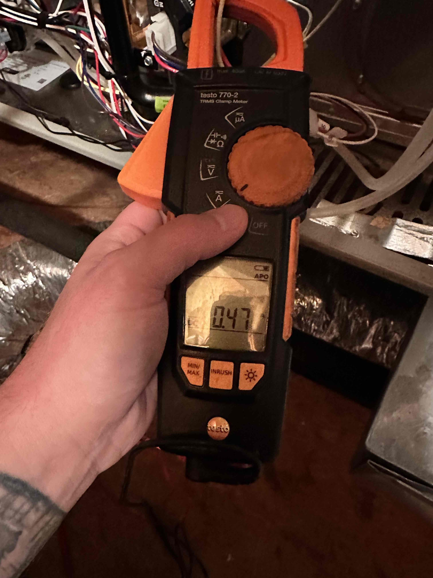 I performed a heating maintenance on a 2024 gas system. I checked amps, capacitor, filter, electrical, safeties, and cleanliness. The system is clean and performing well. I noticed that the outdoor unit has a drive board in it. It is advised to have surge protection for these control boards because they are susceptible to failure from power surges. Customer did not want to move forward with it at this time. 