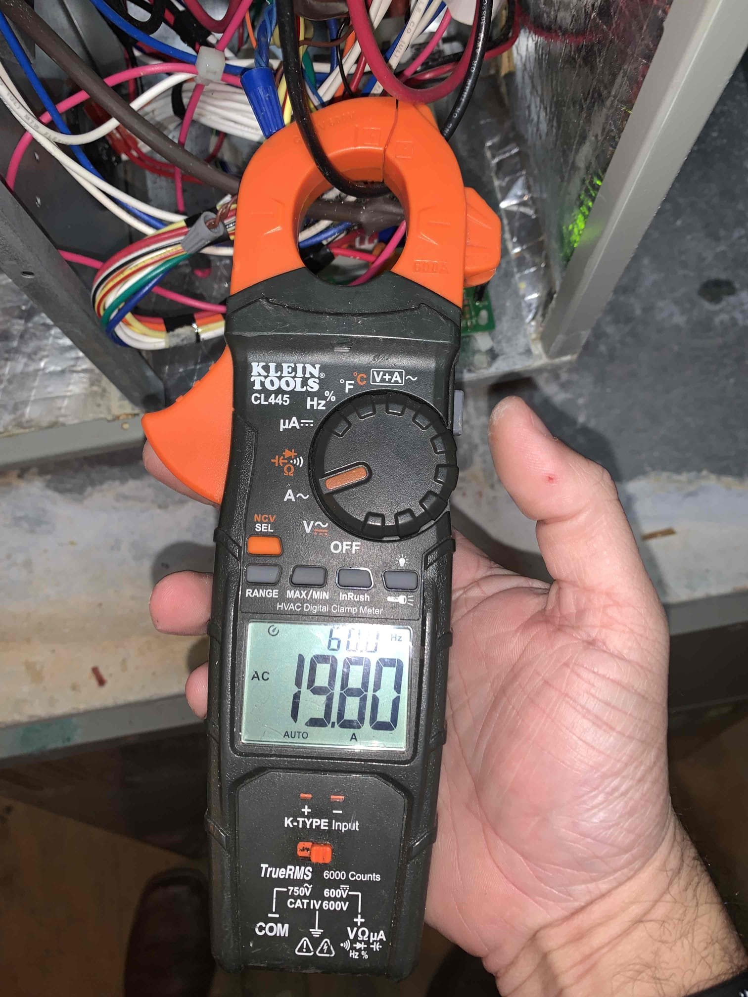 Preformed single system maintenance on a 2022 heat pump. I tested all electrical components inside and checked the heat strips as well. All electrical components and heat strips tested within manufacturer specifications. I changed the filter for the client 20x25x4. I did notice the client did not have a float switch to shut off the unit in case of a clog or a blow out valve to help better assist in removing a clog. I then proceeded outside to check all electrical components and start amps for the compressor. I found that all electrical components tested within manufacturer specifications, but the amps at start up were over 100 amps rated manufacturer limit is 104 amps on start up. I presented all findings to the client. Client elected to have hard start kit, float switch and blow out valve installed. Showed before and after pictures of work completed and showed the start amps of the compressor went from over 100 amps down to 45 amps. Client was also interested in having an estimate lef