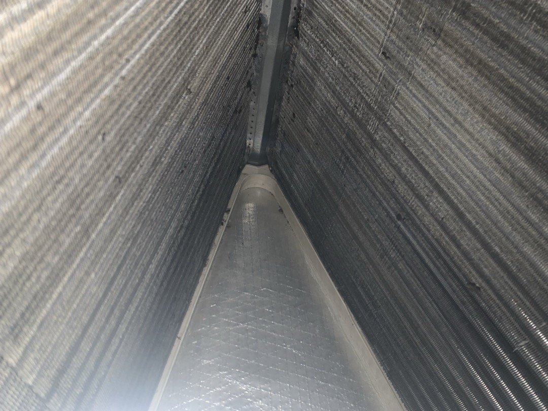 Arrived on site for heating maintenance on 2017 Armstrong air furnace. Homeowner stated he was smelling a dusty smell when the unit kicked on. I asked the homeowner if it was more of a dirty sock smell and he confirmed. I started by cracking open the evaporator coil and inspecting. I noticed a very slight amount of debris around the evaporator and I could not notice any smell coming from the evaporator when I put my head in there. Inspected plenums and noticed a large amount of dust buildup.  Proceeded with maintenance as scheduled.
1. Visually inspected condenser coil for debris/ dirty.
2. Inspected condenser fan motor.
3. Inspected condenser fan blades.
4. Inspected/ cleaned wiring connections.
5. Tested for gas leaks
6. Tested functionality and cleaned flame sensor
7. Tested functionality and cleaned pressure switches and ports
8. Inspected / replaced return filter.
9. Inspected return plenum for debris/ dirty.
10. Inspected evaporator coil.
11. Tested functionality and visually ins