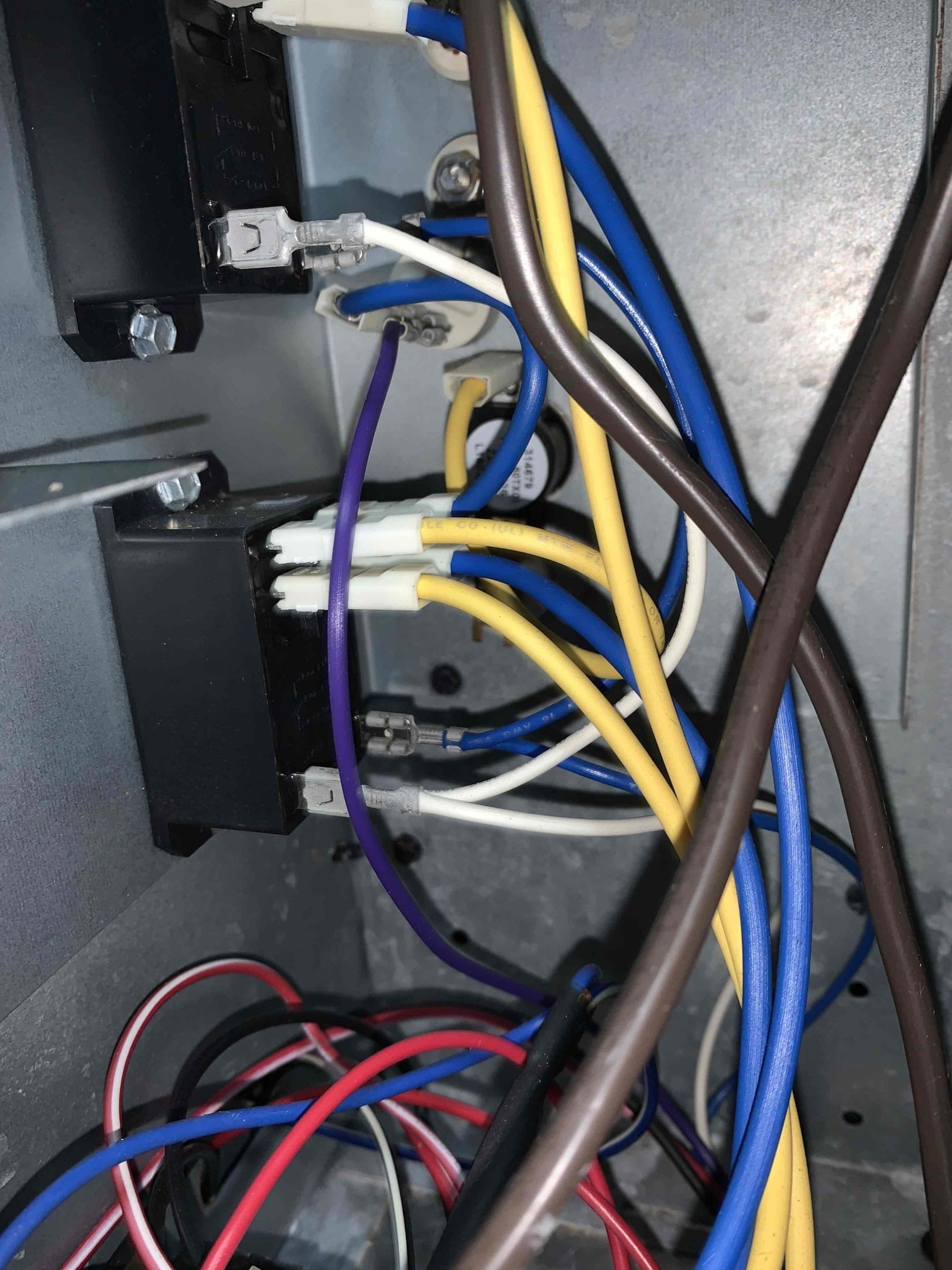 Preformed heating maintenance on a single system heat pump 2021. I tested all electrical components and heat kit on the inside unit. All tested within manufacturer specifications. Temp being supplied to the home was 110 and rising. Return temp to the unit was at 78 degrees. I changed the filter for the client 20x25x4. I did notice that the ducts could benefit from having them cleaned. I proceeded outside where I tested all run and start amps for the compressor and fan motor, along with all the electrical components. All tested within manufacturer specifications. Except for the compressor start amps. They were starting at over 100 amps, rated manufacturer specifications are 83 amps on start up. I also noticed the unit did not have surge protection. I offered estimates for all concerns. Client elected to have hard start kit installed. After installing the hard start kit, I tested the unit’s compressor start amps again and they were now starting at 35 amps. Unit was cooling upon departure