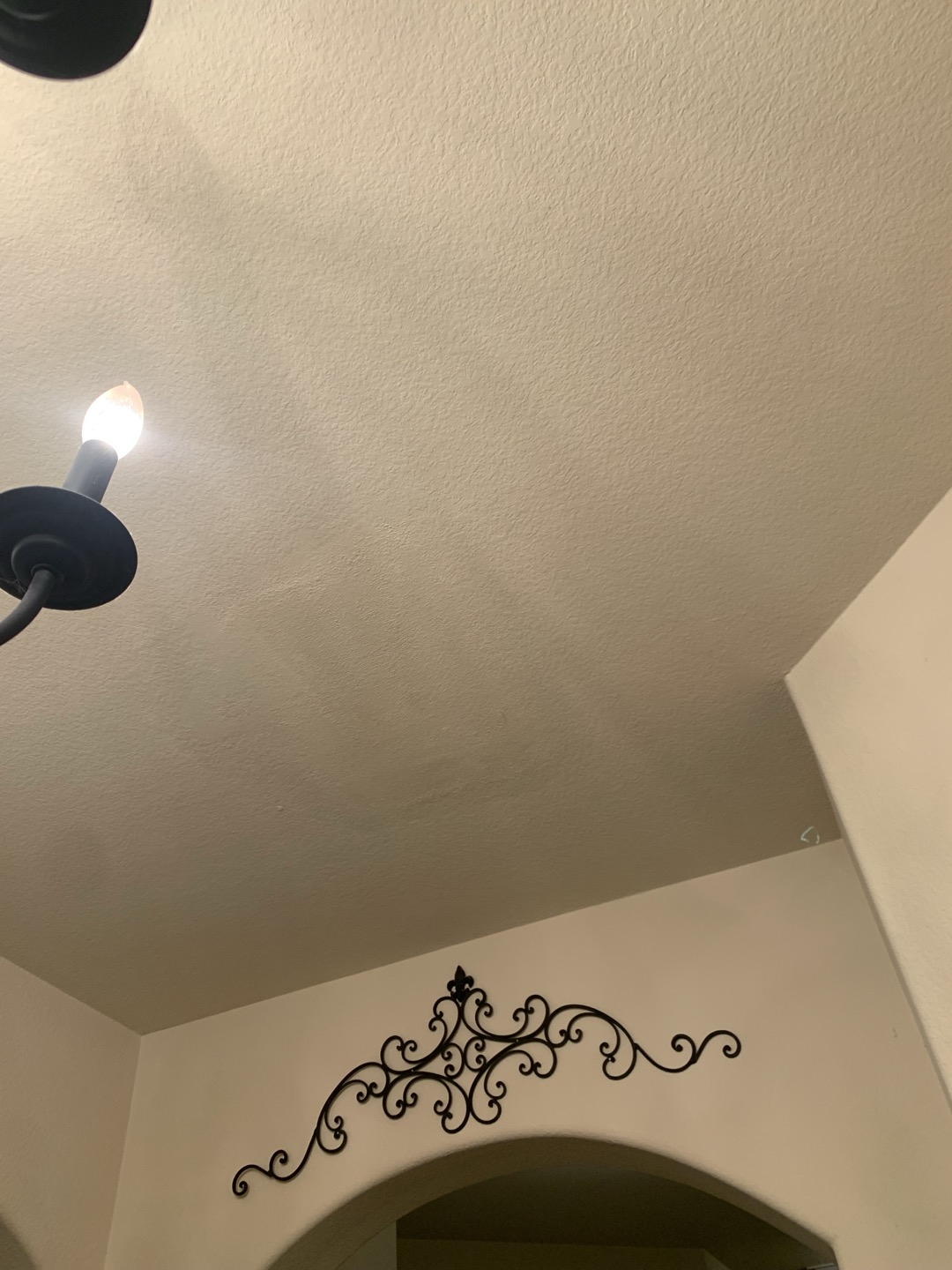 Preformed drywall repair and changed light switch to furnace.