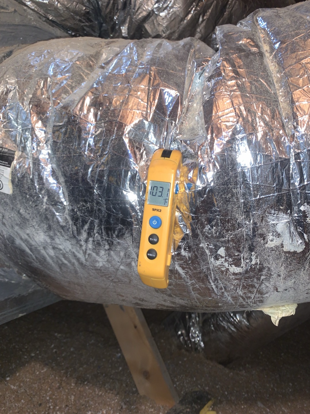 Arrive for heating maintenance on 2022 Trane heat pump. Homeowner stated all was well with regards to normal unit operation. Proceeded with heating maintenance as scheduled.

 1.Visually inspected condenser coil for debris/ dirty.
2. Inspected condenser fan motor.
3. Inspected condenser fan blades.
4. Inspected/ cleaned wiring connections.
5. Tested compressor/ condenser fan motor capacitor.
6. Checked compressor amp draw.
7. Checked condenser fan motor amp draw.
8. Inspected / replaced return filter.
9. Inspected return plenum for debris/ dirty.
10. Inspected evaporator coil.
11. Inspected blower motor/ blower wheel.
12. Checked blower amp draw.
13. Measured temperature differential from supply to return. 20 degrees measured.
14. Tested capacitor and contactor (outdoor electrical)
15. Rinsed condenser unit to promote heat exchange
16. Tested emergency heat and found no issues
Found error on thermostat for temperature sensor out of batteries. Advised homeowner to replace batteries to h