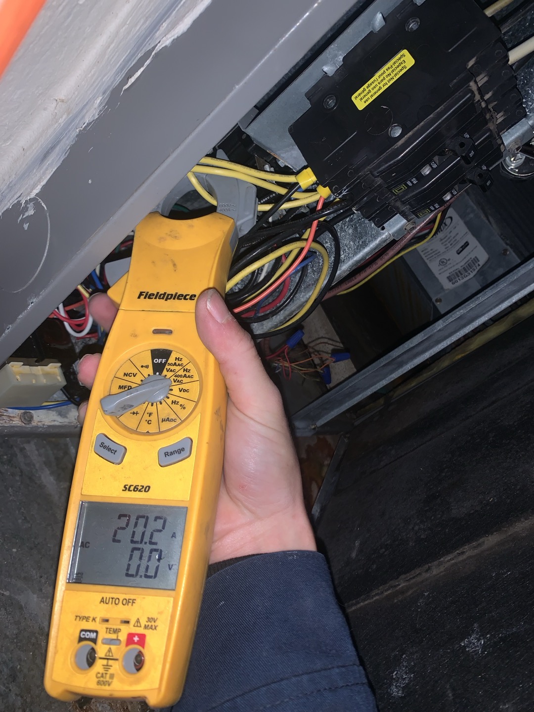 Arrived on site for heating maintenance and dryer vent cleaning. Everything is working well to the best of the homeowners knowledge. Proceeded with heating maintenance as scheduled.

1. Visually inspected condenser coil for debris/ dirty.
2. Inspected condenser fan motor.
3. Inspected condenser fan blades.
4. Inspected/ cleaned wiring connections.
5. Tested compressor/ condenser fan motor capacitor.
6. Checked compressor amp draw.
7. Checked condenser fan motor amp draw.
8. Inspected / replaced return filter.
9. Inspected return plenum for debris/ dirty.
10. Inspected evaporator coil.
11. Inspected blower motor/ blower wheel.
12. Checked blower amp draw.
13. Measured temperature differential from supply to return. 20 degrees measured.
14. Tested capacitor and contactor (outdoor electrical)
15. Rinsed condenser unit to promote heat exchange
16. Tested emergency heat and found no issues

Also performed dryer vent cleaning and helped homeowner install fitting onto the dryer vent. Unit in 