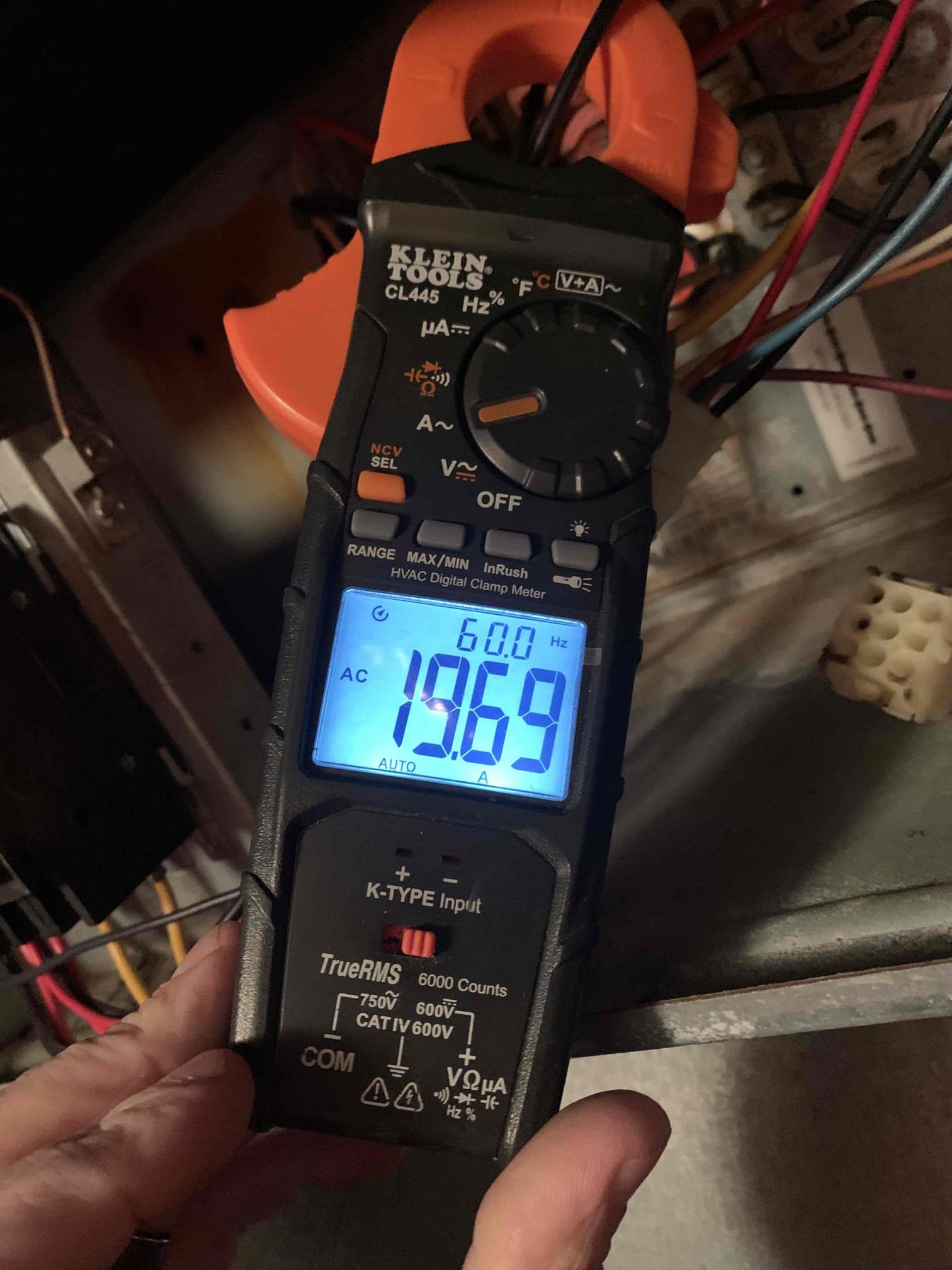 Preformed single system heat maintenance on a Goodman heat pump. I tested all electrical components inside. All tested within manufacturer specifications. I did notice there is no high voltage being ran to the second breaker in the air handler. Which isn’t feeding power to some of the heat strips. All other heat strips tested good. I changed the filter for client. 20x20x1. I tested all electrical components on the outside unit. All tested within manufacturer specifications. Unit was heating upon departure.