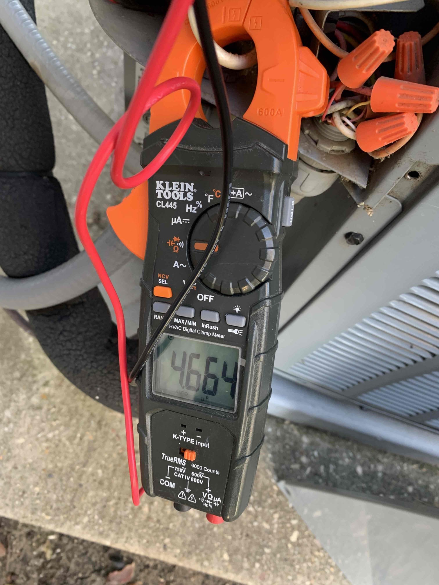 Preformed single system heat maintenance on a 2016 heat pump. I tested all electrical components on the air handler inside. I pulled the filter to check cleanliness and noticed it was hard to remove and very snug. Tempture being supplied to the home was at 100 and 70 being returned to the unit. I proceeded outside where I tested all electrical components and start and run amps for the compressor. I found that the capacitor and Contactor were testing lower than manufacturer specifications. Also the compressor was starting high on amps. Over 100 amps. I also noticed the u it didn’t have any surge protection as well. I provided estimates to the clients, they are going to talk it over and figure out what they would like to do. 