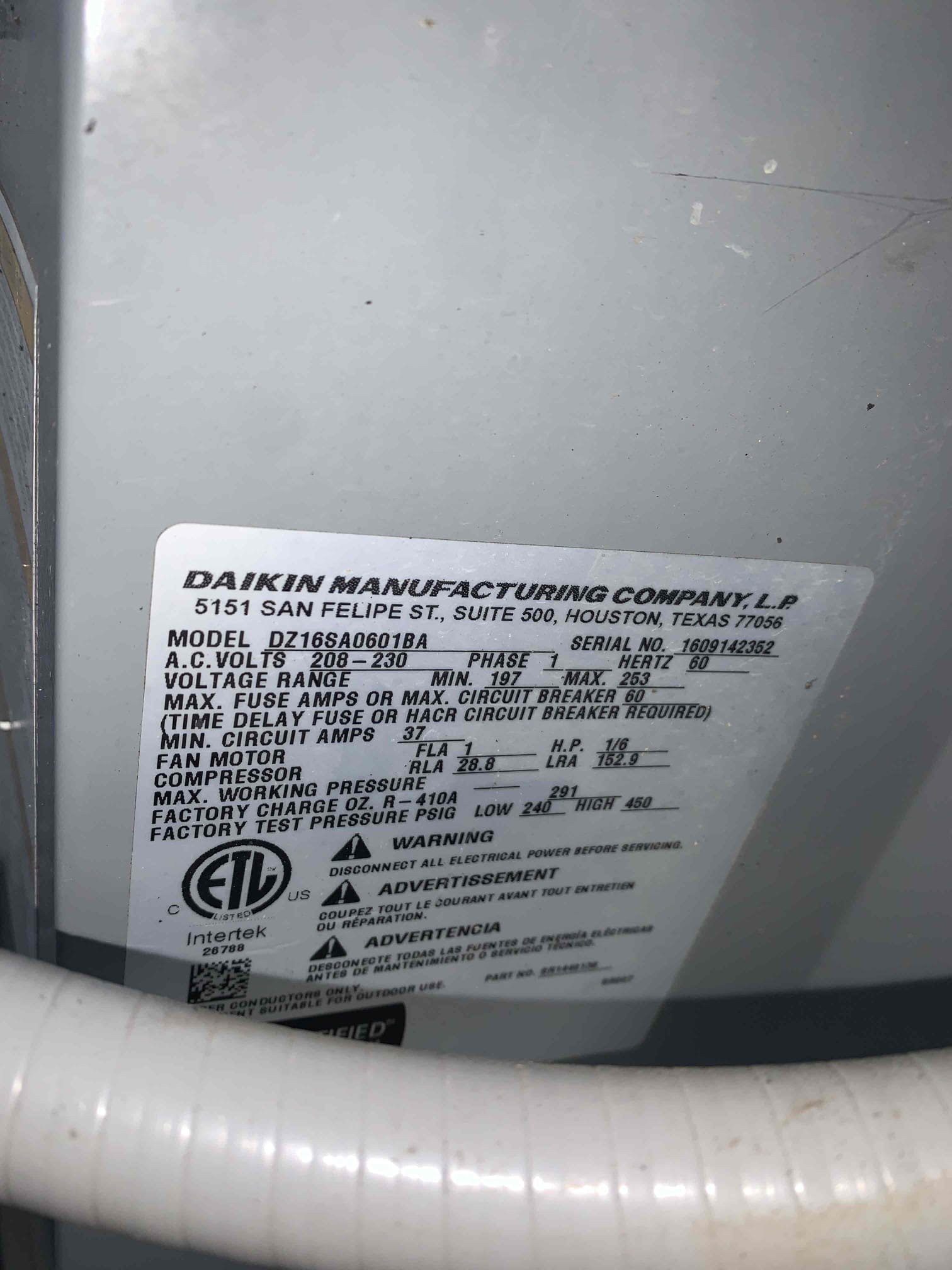 Preformed single system heat maintenance on a 2016 heat pump. I tested all electrical components on the air handler inside. I pulled the filter to check cleanliness and noticed it was hard to remove and very snug. Tempture being supplied to the home was at 100 and 70 being returned to the unit. I proceeded outside where I tested all electrical components and start and run amps for the compressor. I found that the capacitor and Contactor were testing lower than manufacturer specifications. Also the compressor was starting high on amps. Over 100 amps. I also noticed the u it didn’t have any surge protection as well. I provided estimates to the clients, they are going to talk it over and figure out what they would like to do. 